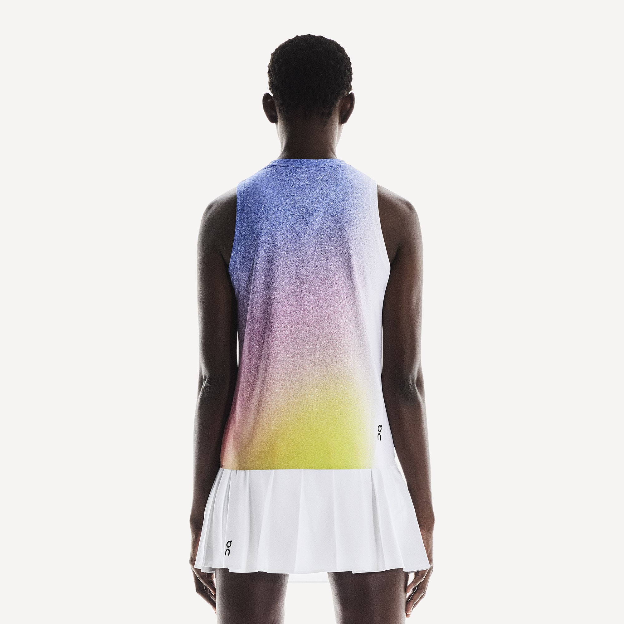 On Court Women's Tennis Tank - White (2)
