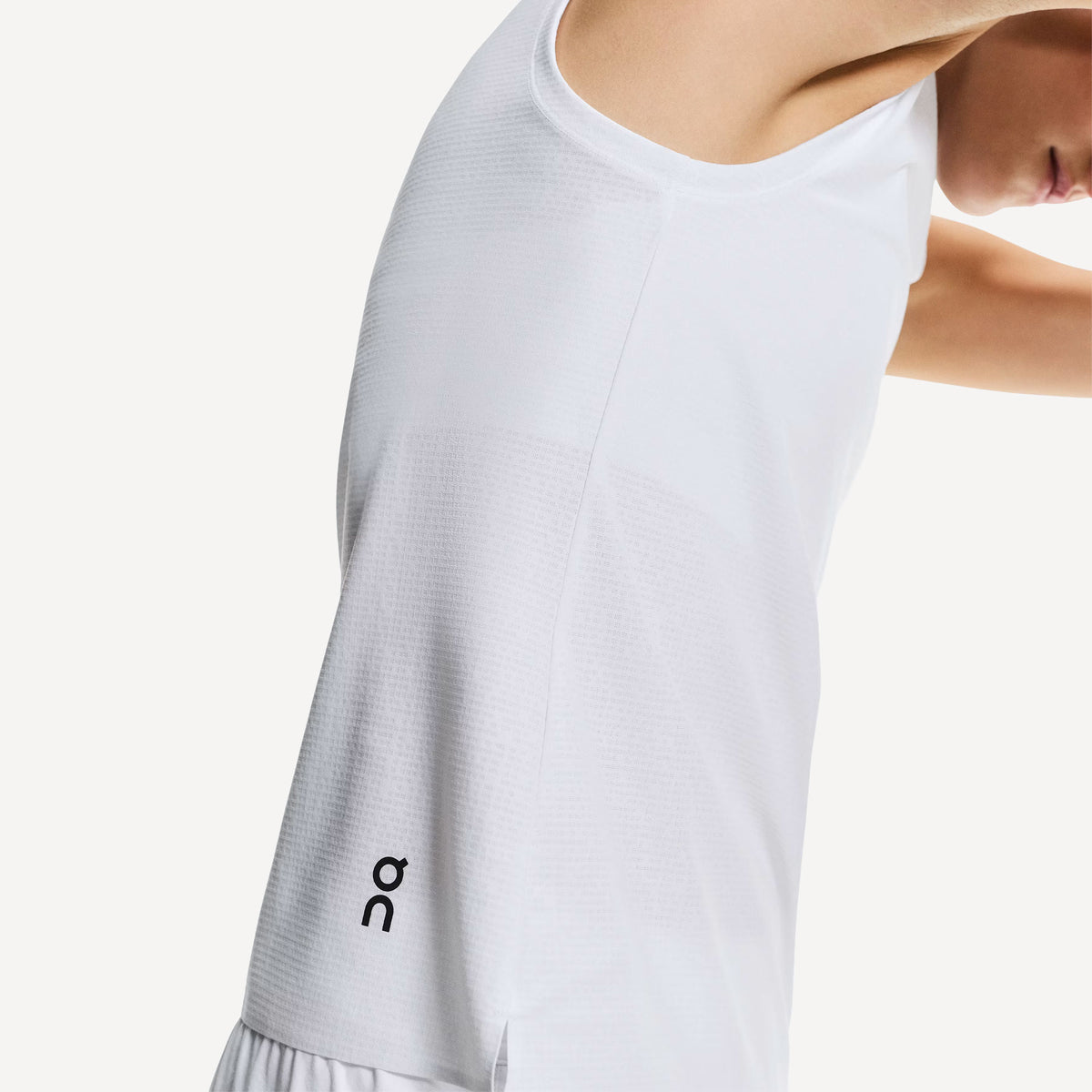 On Court Women's Tennis Tank - White (6)