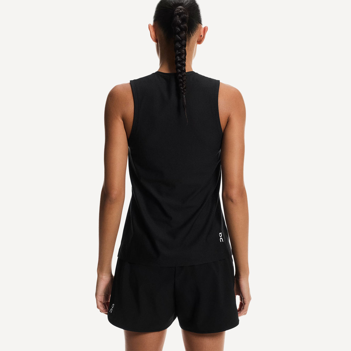 On Court Women's Tennis Tank - Black (6)