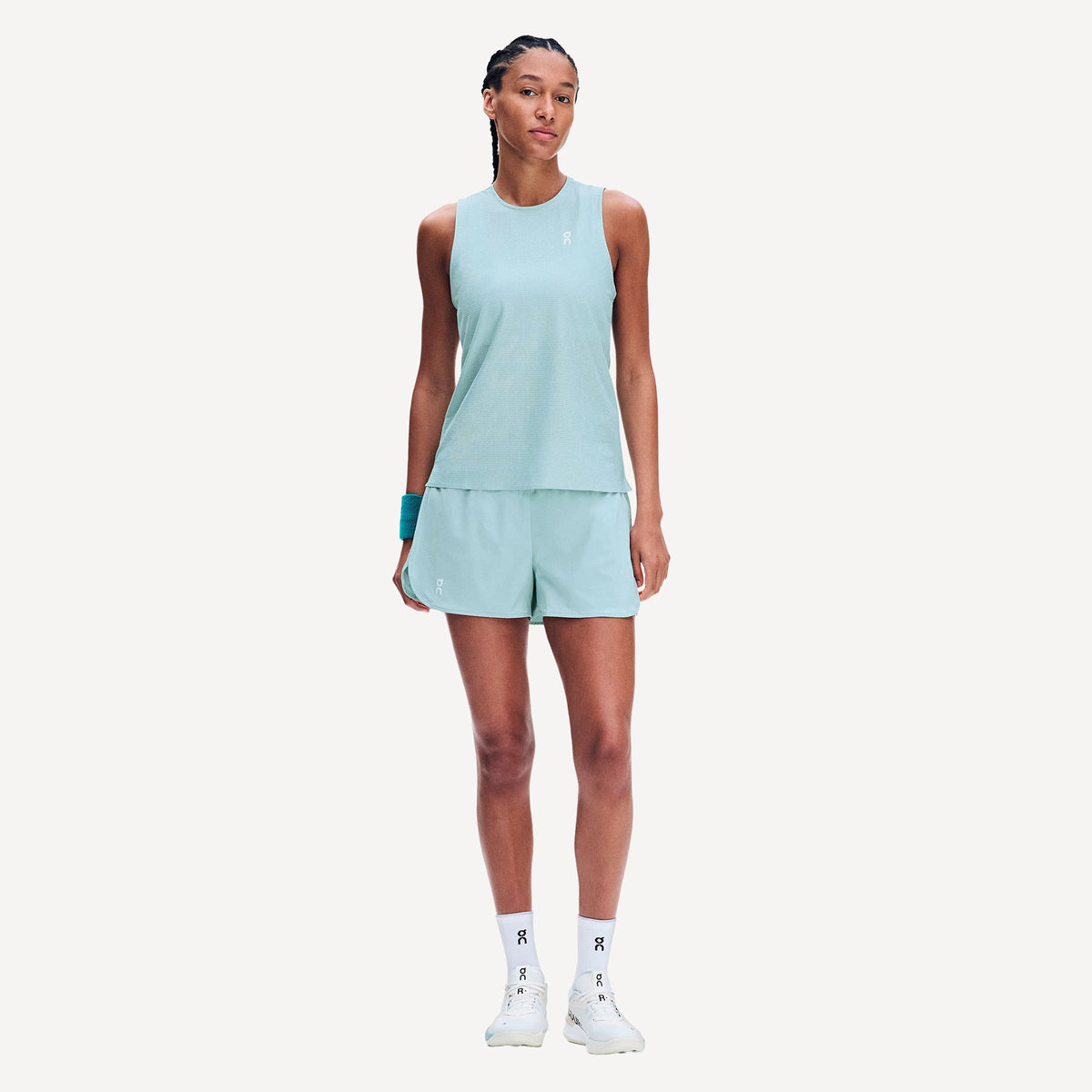 On Court Women's Tennis Tank - Blue (2)