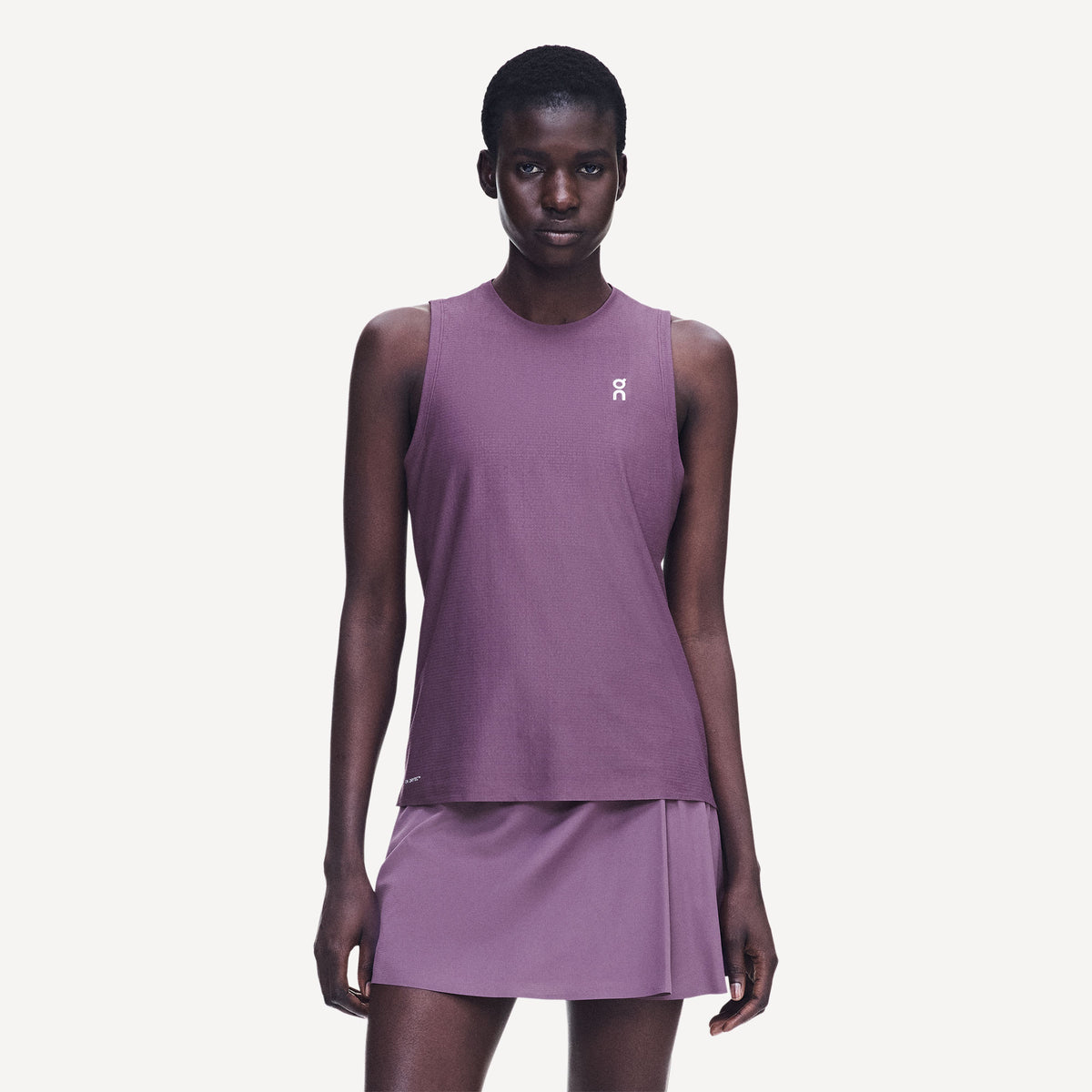 On Court Women's Tennis Tank - Purple (1)