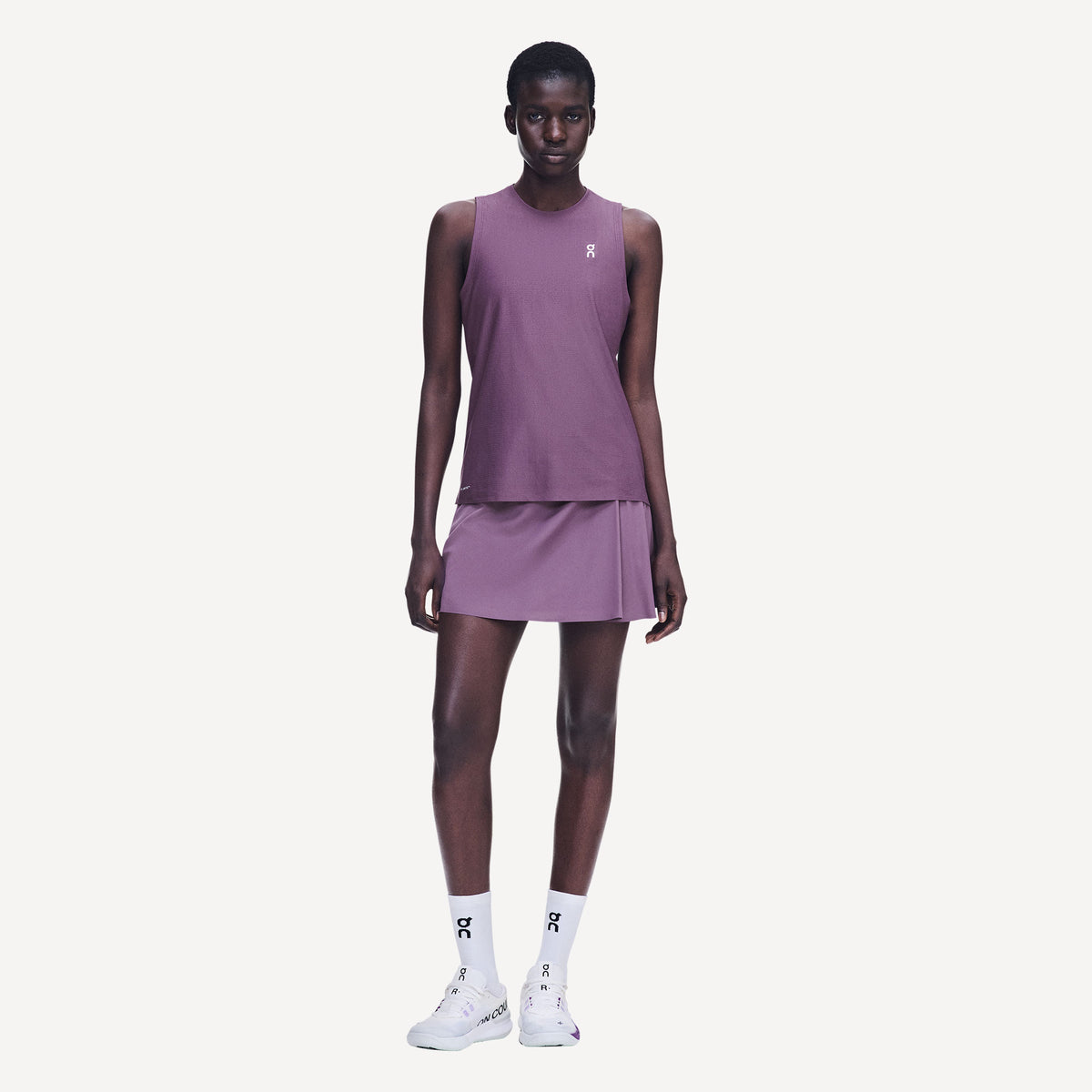 On Court Women's Tennis Tank - Purple (2)