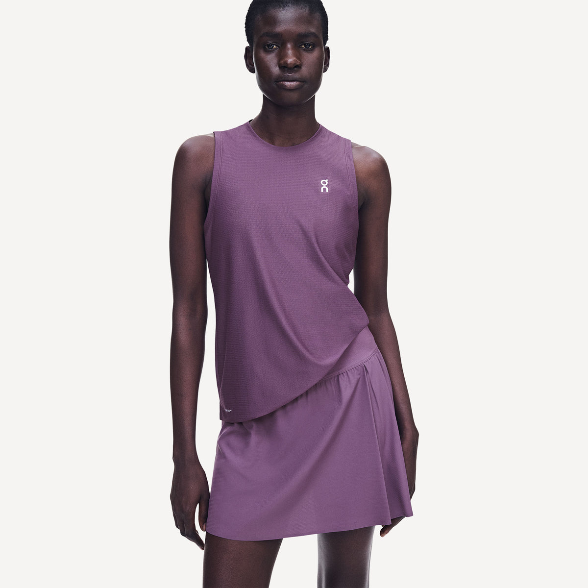 On Court Women's Tennis Tank - Purple (3)