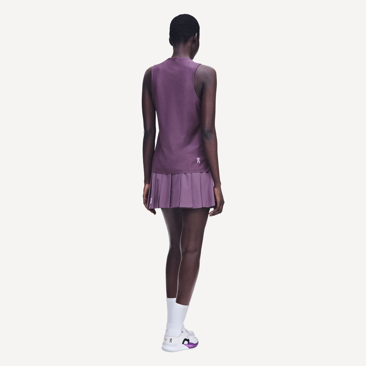 On Court Women's Tennis Tank - Purple (4)