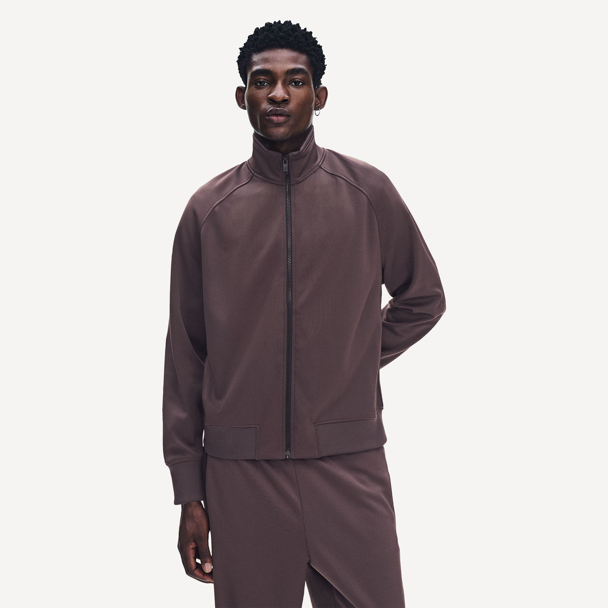 On Courtside Men's Full-Zip Tennis Jacket - Purple (3)