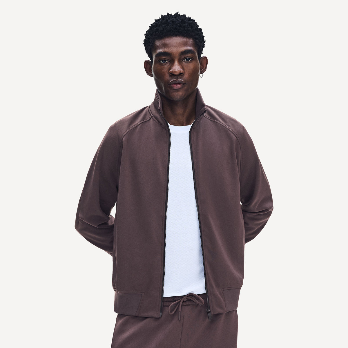 On Courtside Men's Full-Zip Tennis Jacket - Purple (6)