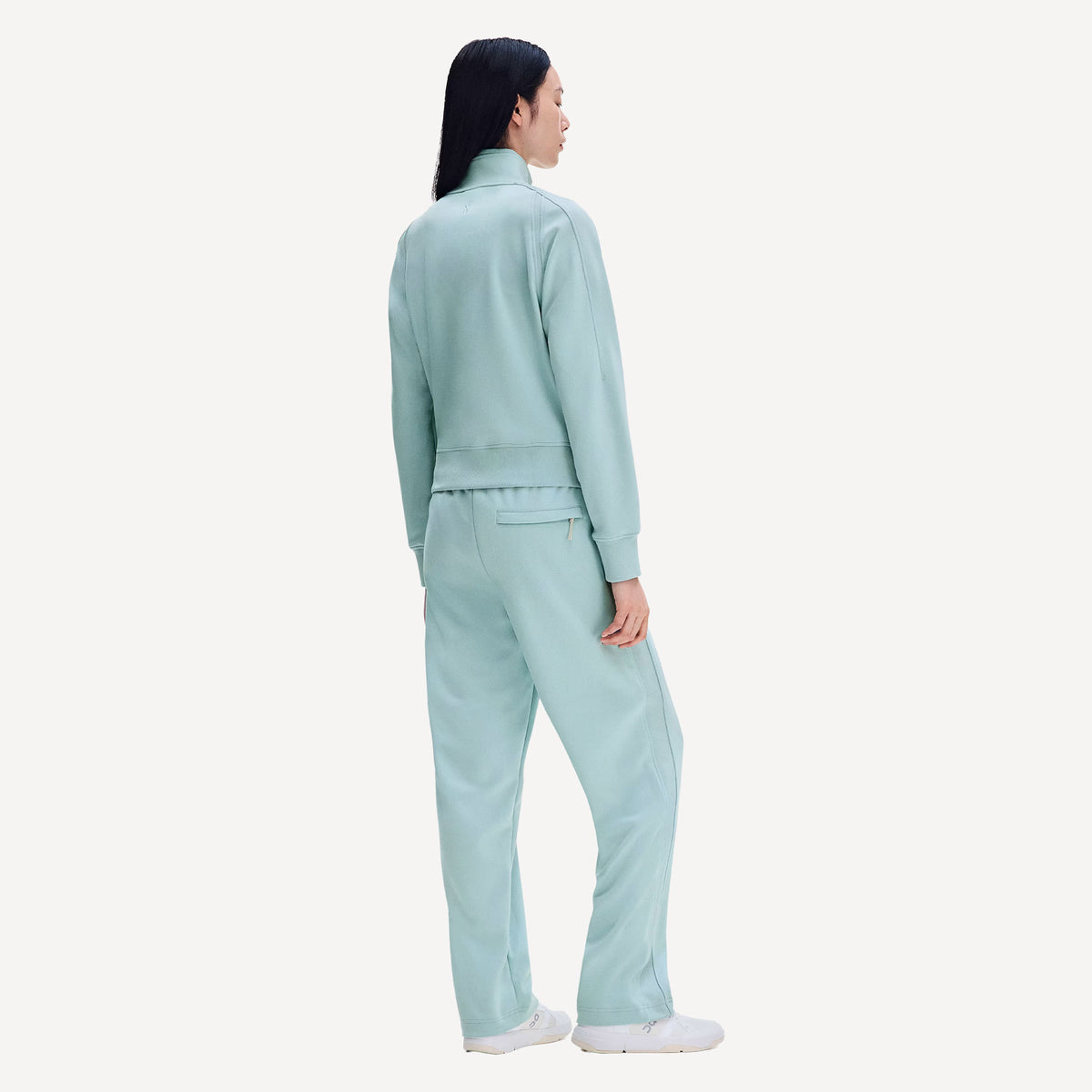 On Courtside Women's Full-Zip Tennis Jacket - Blue (3)