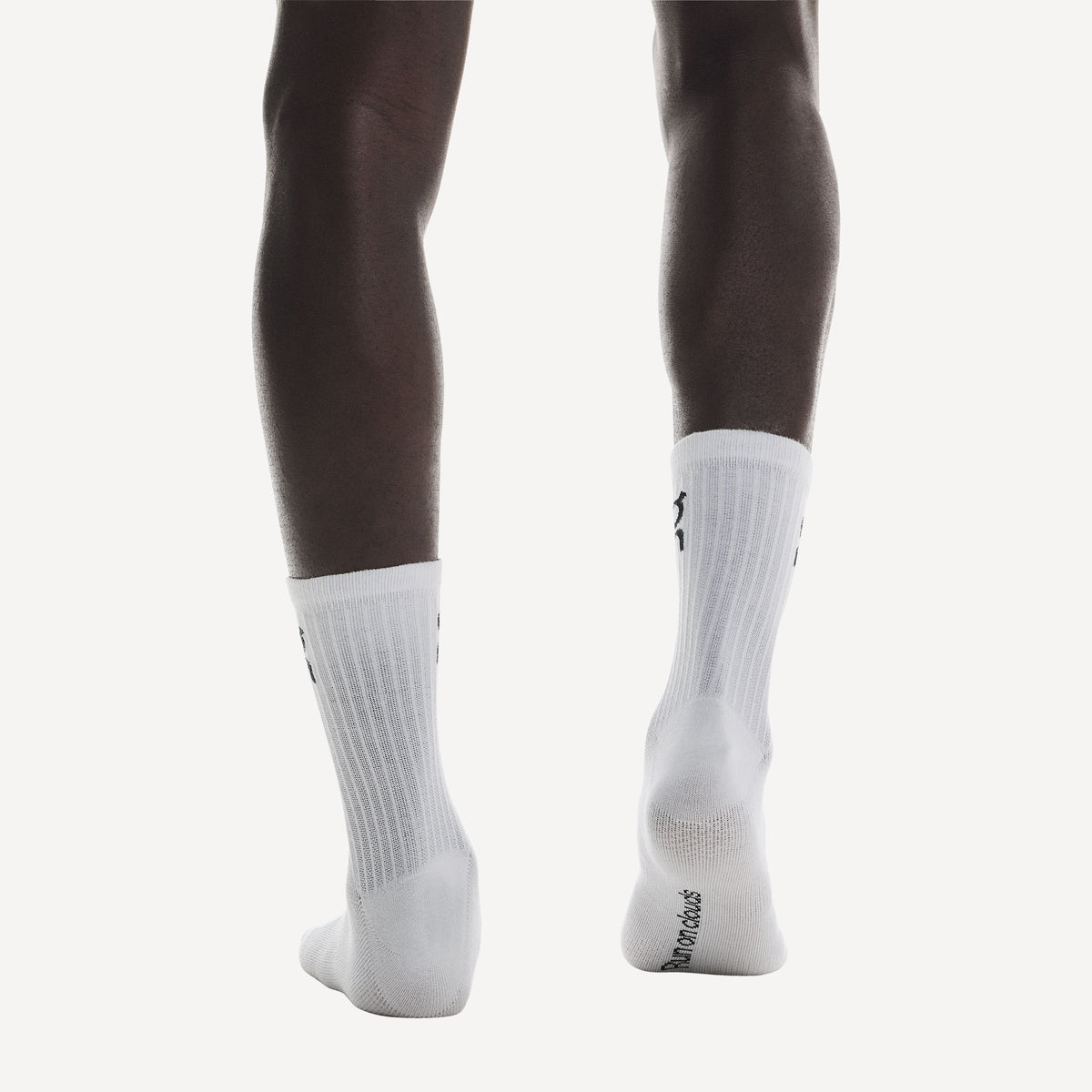 On Logo Sock High 3-Pack - White (3)