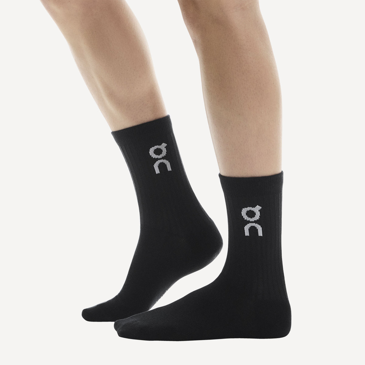 On Logo Sock High 3-Pack - Black (2)
