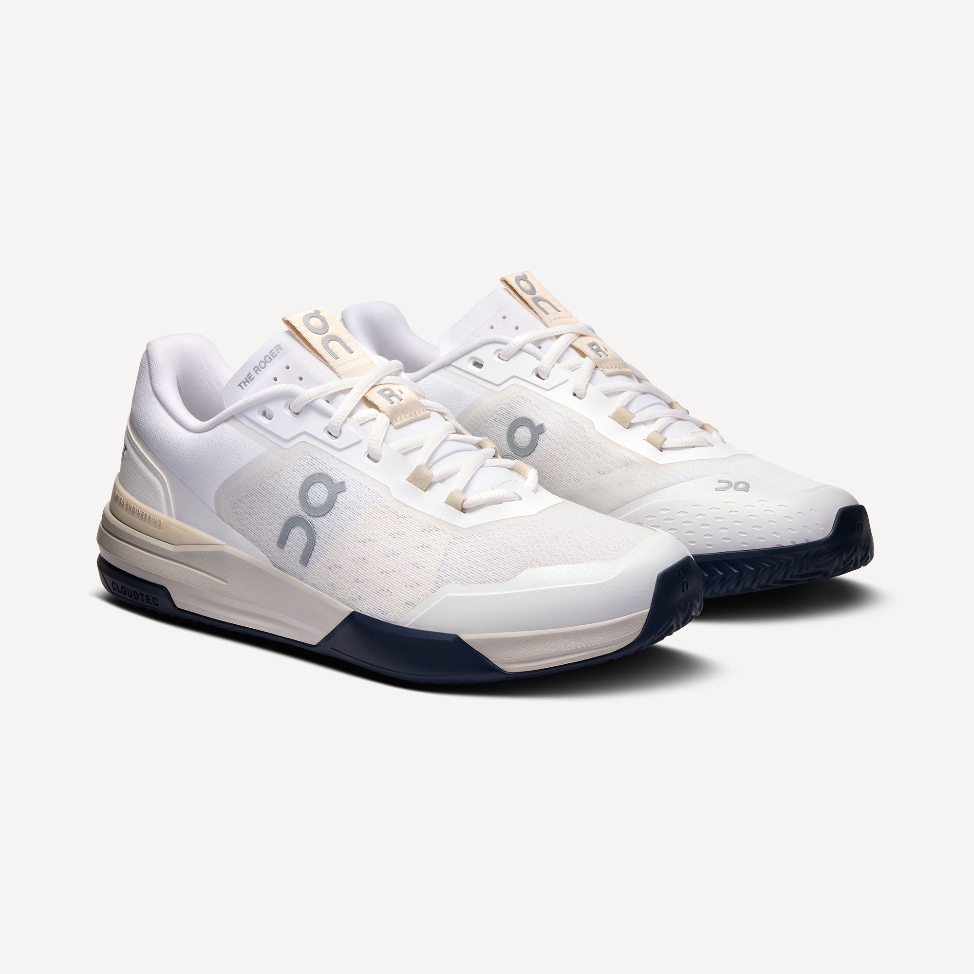 On The Roger Advantage Pro Men's Clay Court Tennis Shoes - White (4)