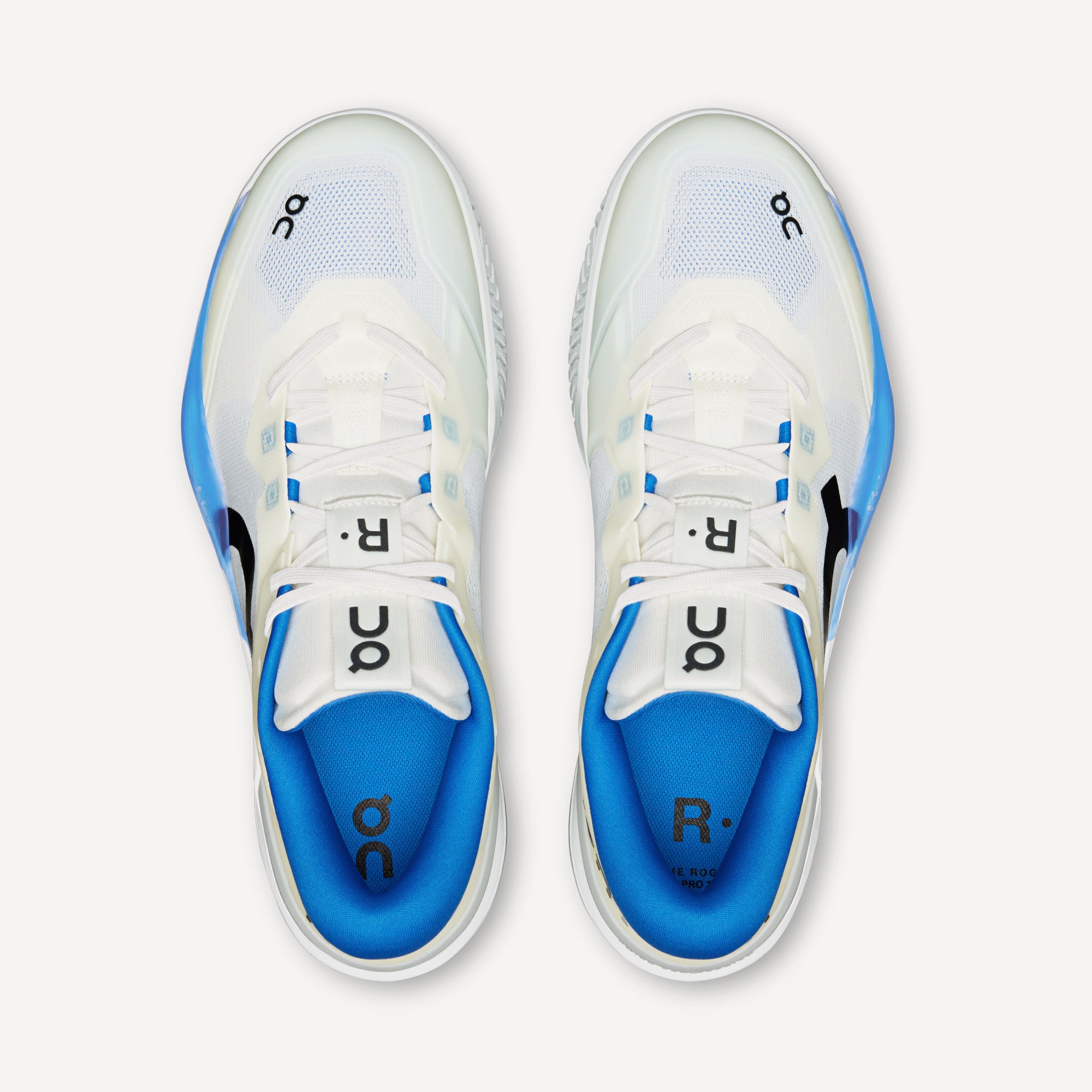 On The Roger Pro 3 Men's Clay Court Tennis Shoes - White (5)
