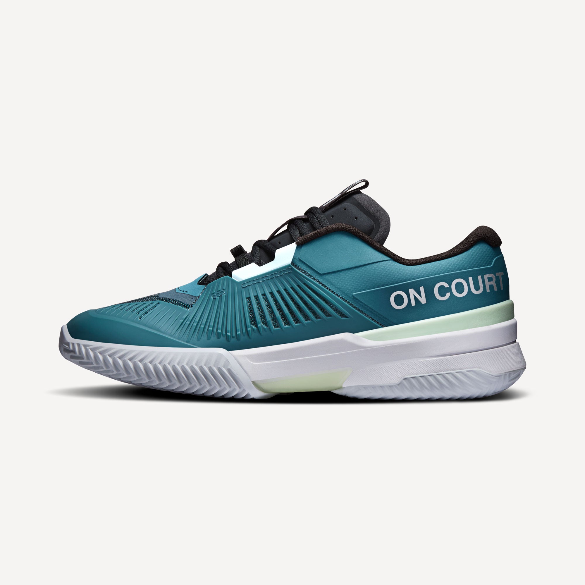 On The Roger Pro Fire Men's Clay Court Tennis Shoes - Green (3)