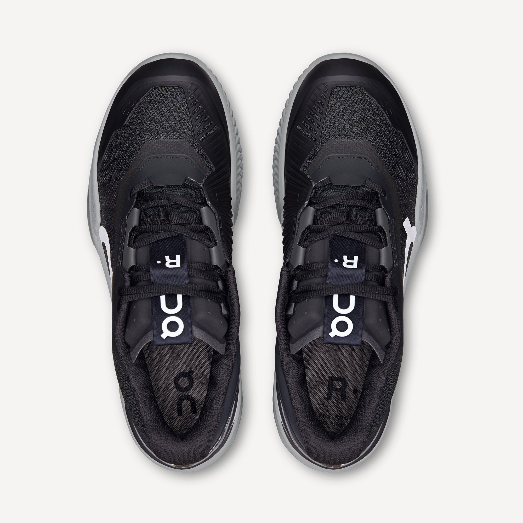 On The Roger Pro Fire Men's Clay Court Tennis Shoes - Black (5)