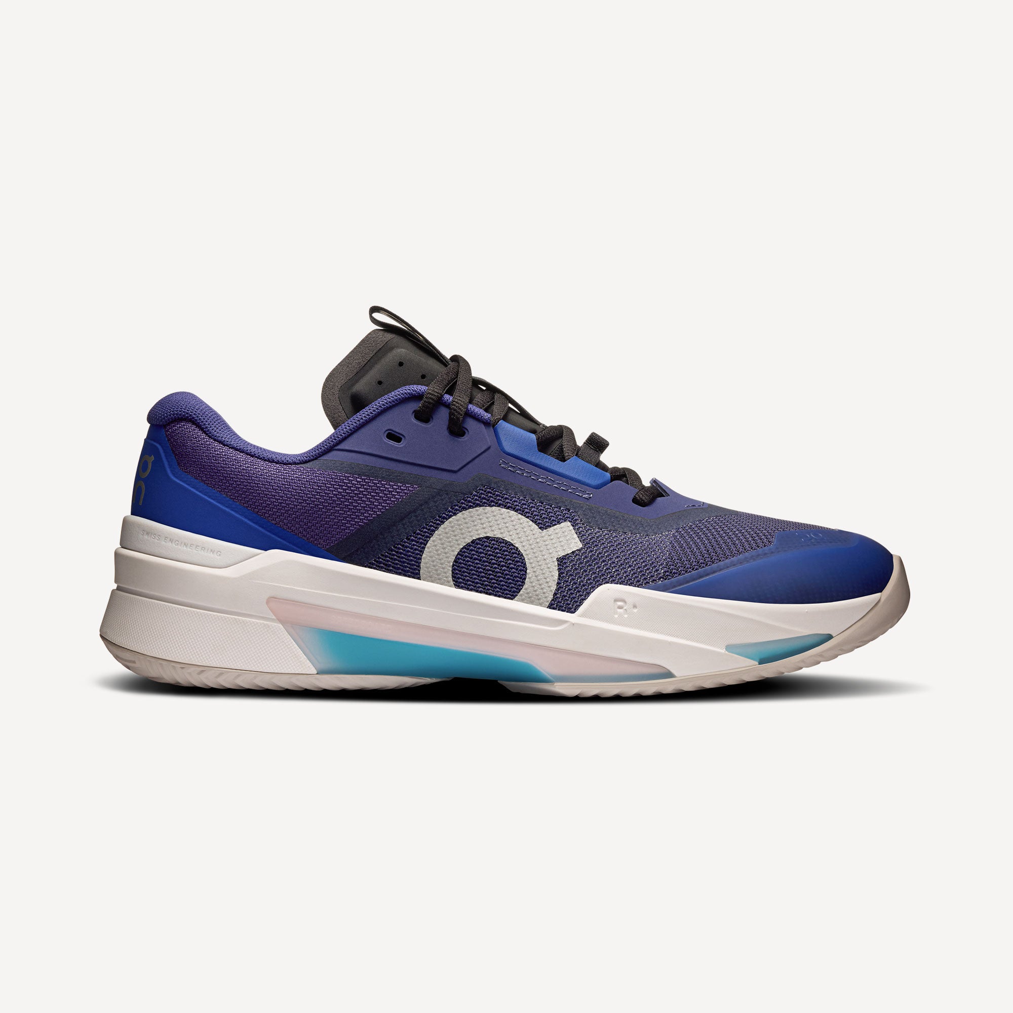 On The Roger Pro Fire Men's Clay Court Tennis Shoes - Blue (1)
