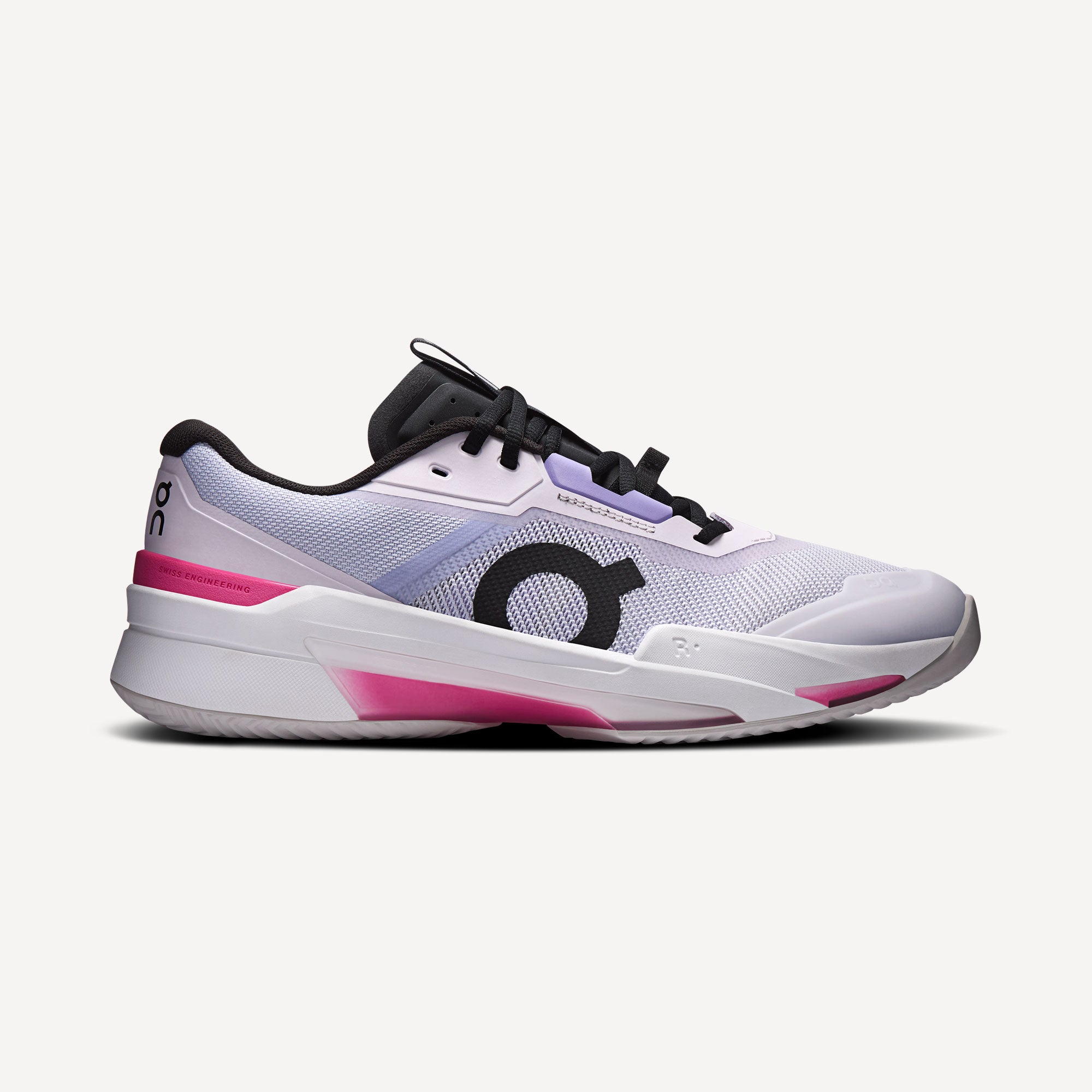 On The Roger Pro Fire Men's Clay Court Tennis Shoes - Purple (1)
