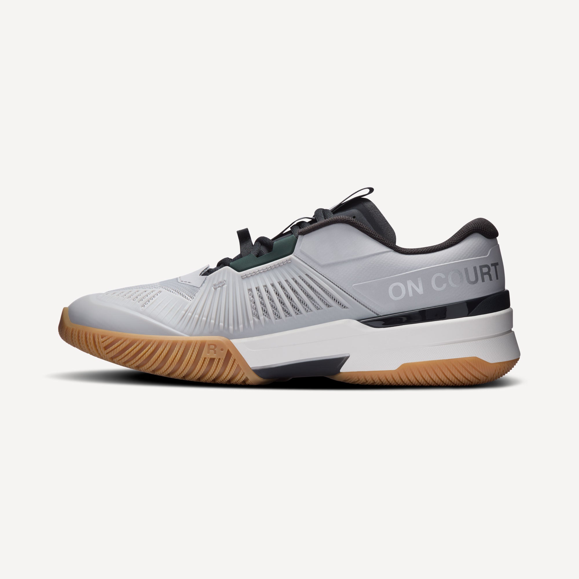 On The Roger Pro Fire Men's Hard Court Tennis Shoes - Grey (3)