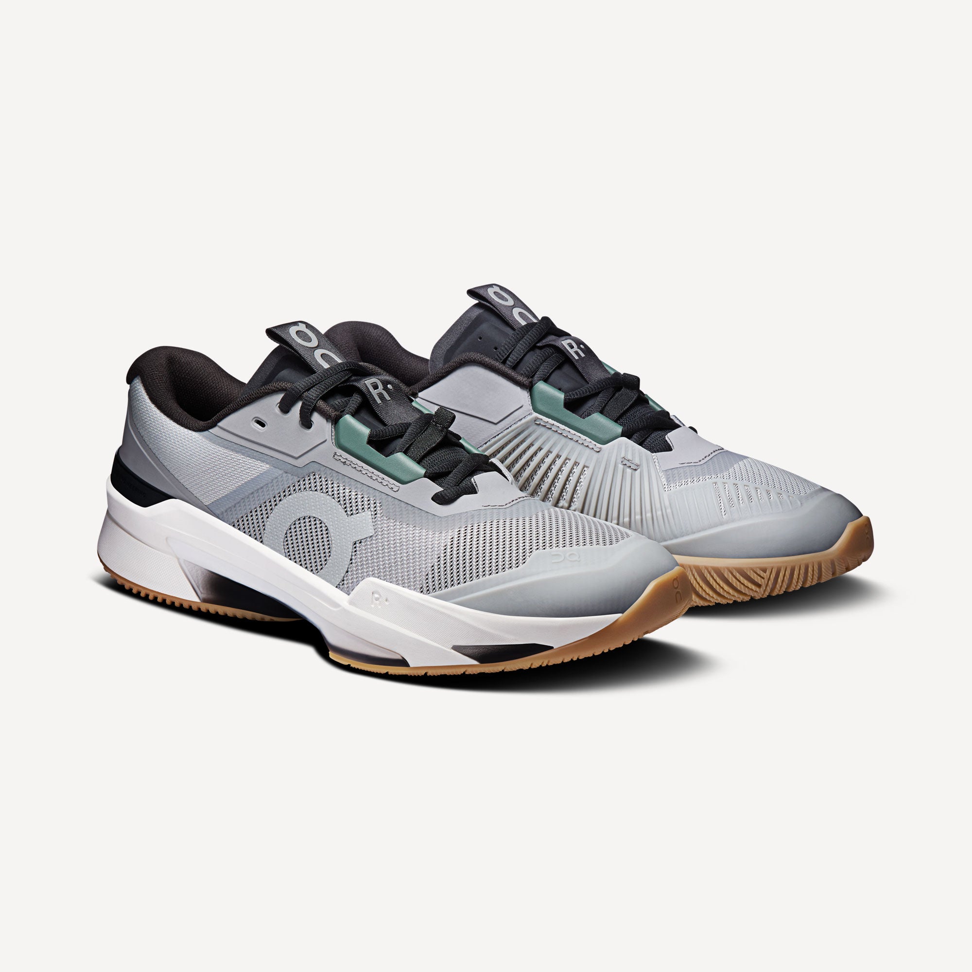 On The Roger Pro Fire Men's Hard Court Tennis Shoes - Grey (4)