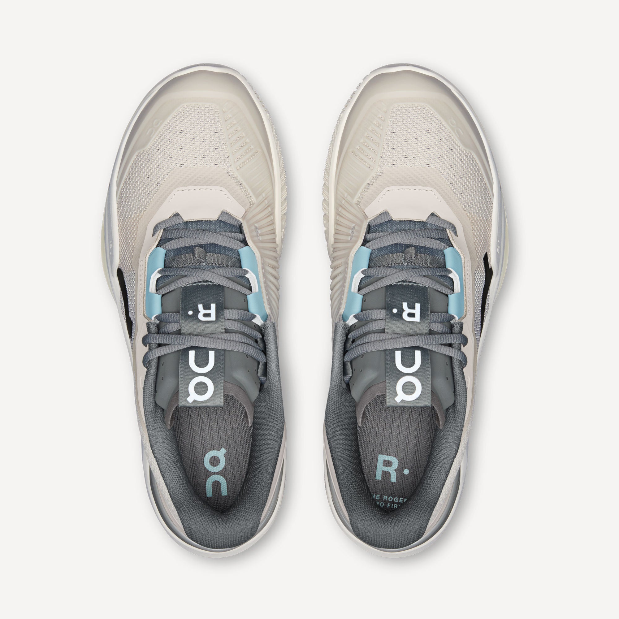 On The Roger Pro Fire Men's Hard Court Tennis Shoes - White (5)
