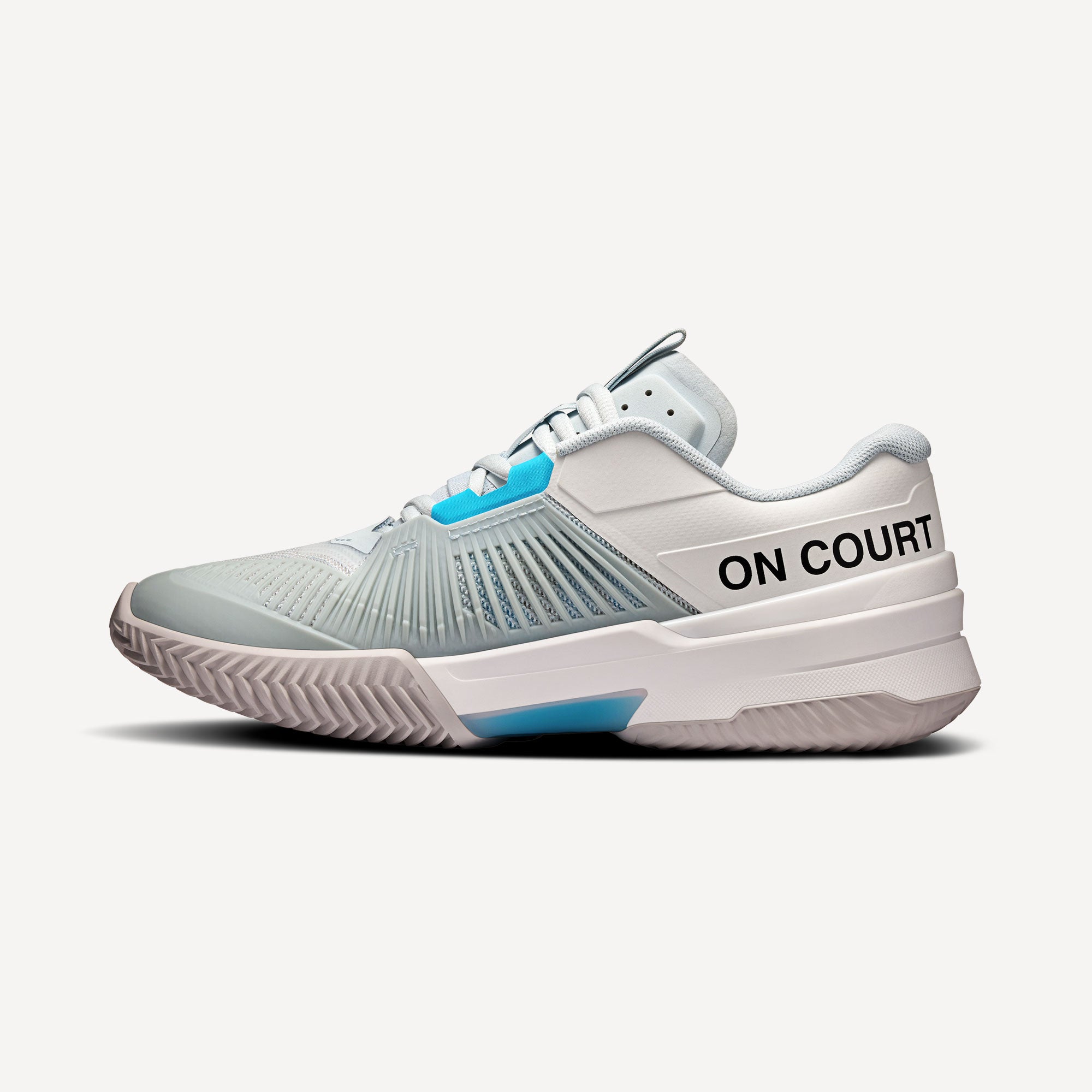 On The Roger Pro Fire Women's Clay Court Tennis Shoes - Grey (3)