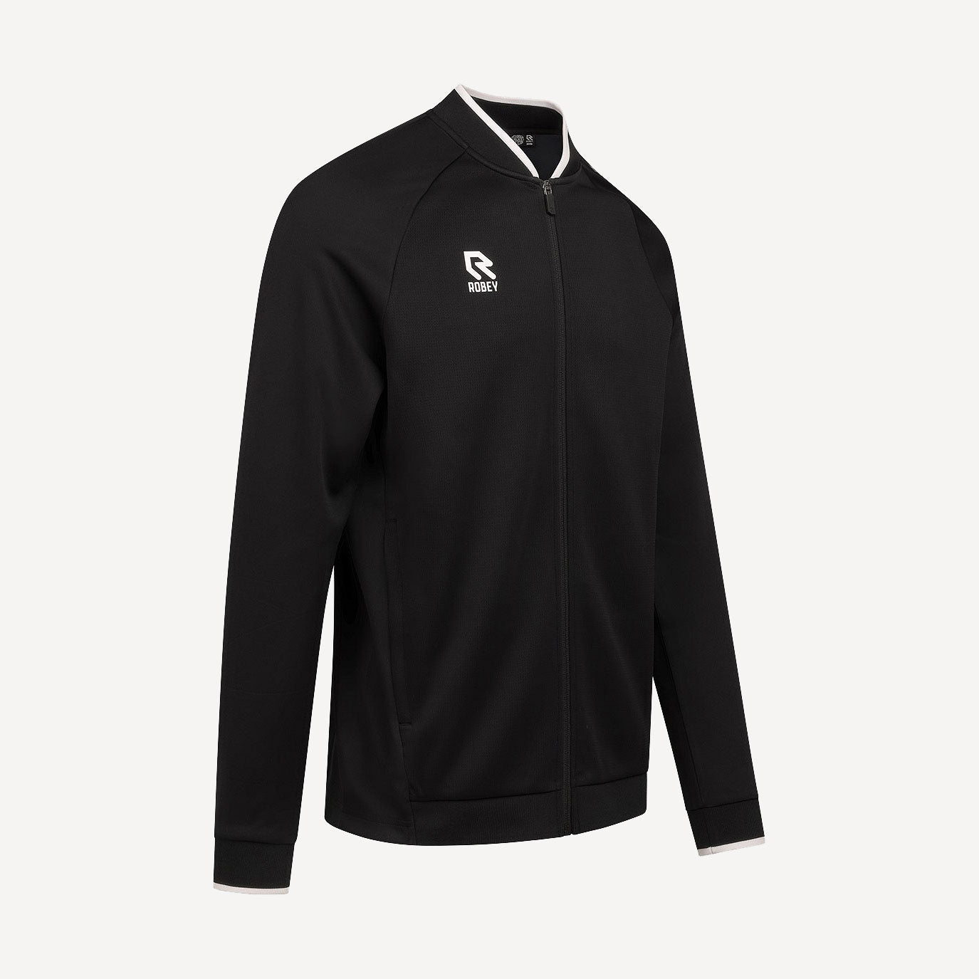 Robey Club Kids' Tennis Track Jacket - Black (2)
