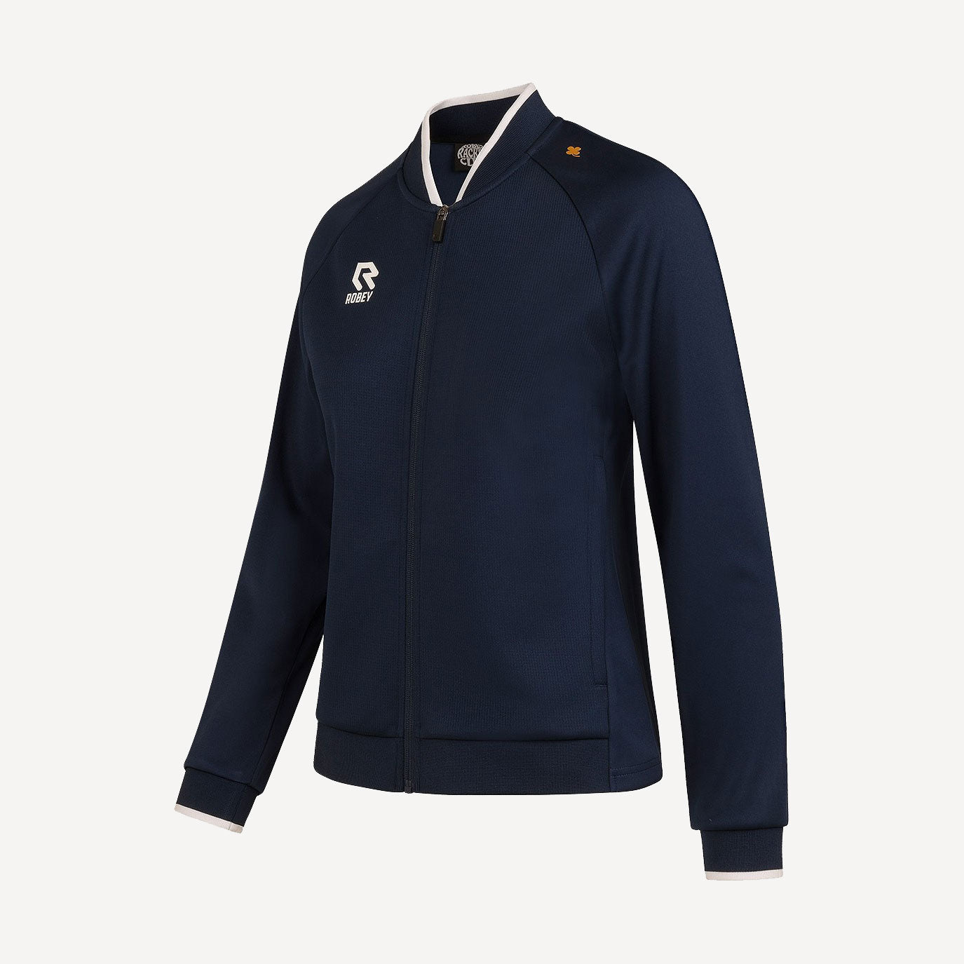 Robey Club Women's Tennis Track Jacket - Dark Blue (3)