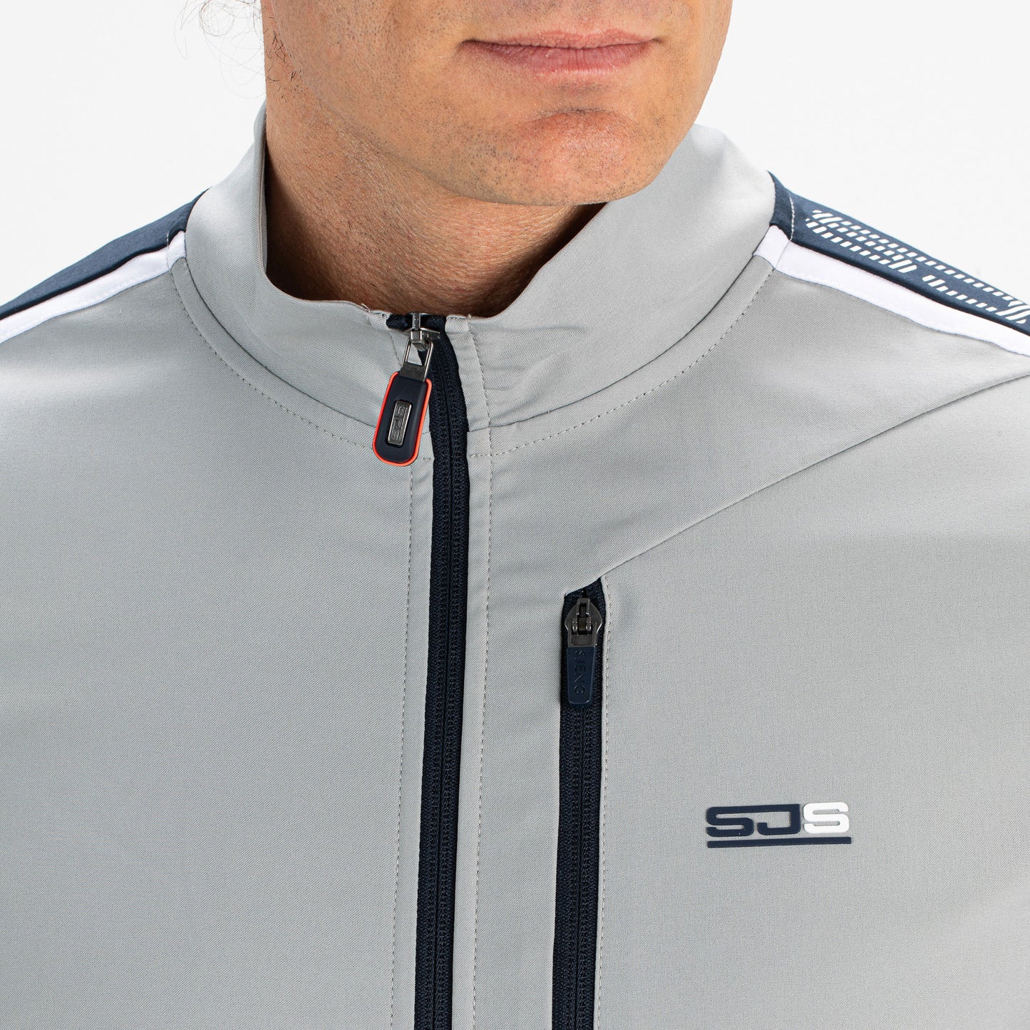 Sjeng Sports Adam Men's Tennis Jacket Grey (3)