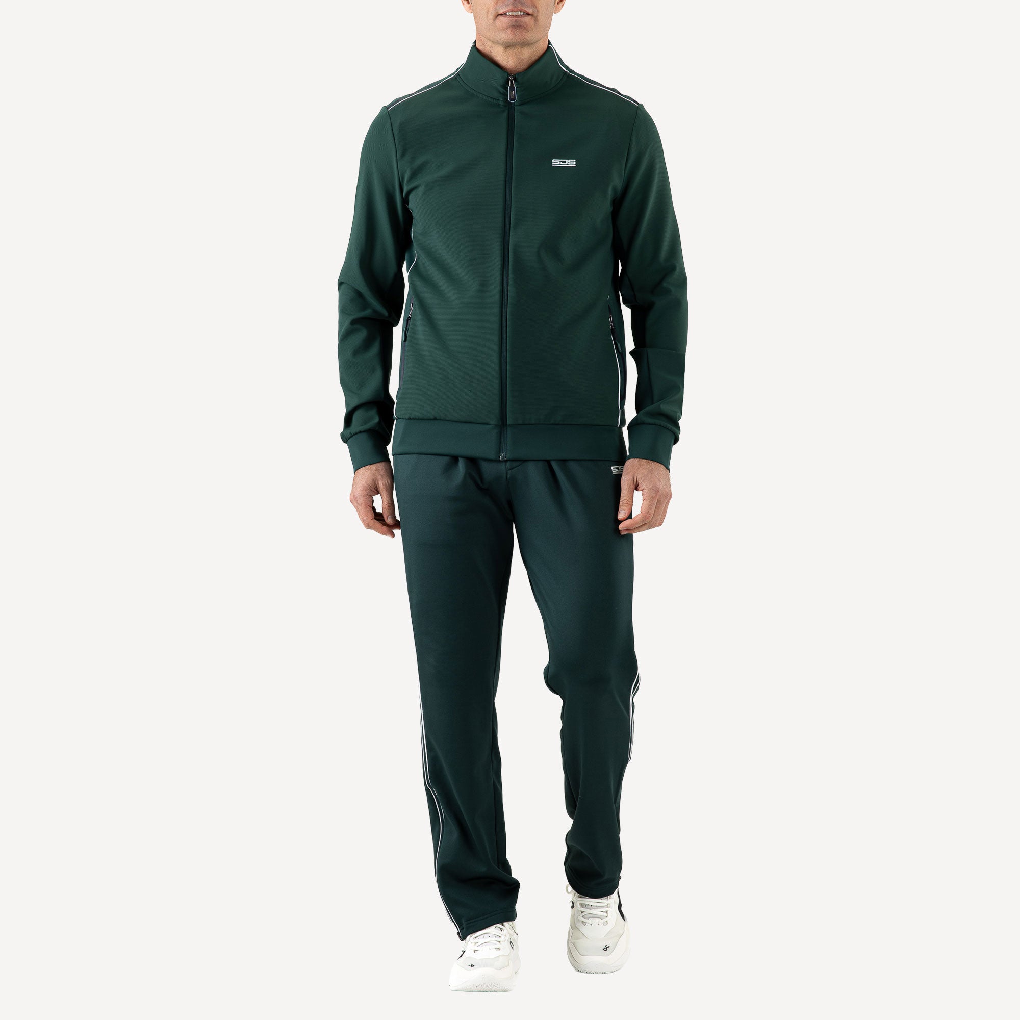 Sjeng Sports Adi Men's Tennis Track Jacket - Green (6)