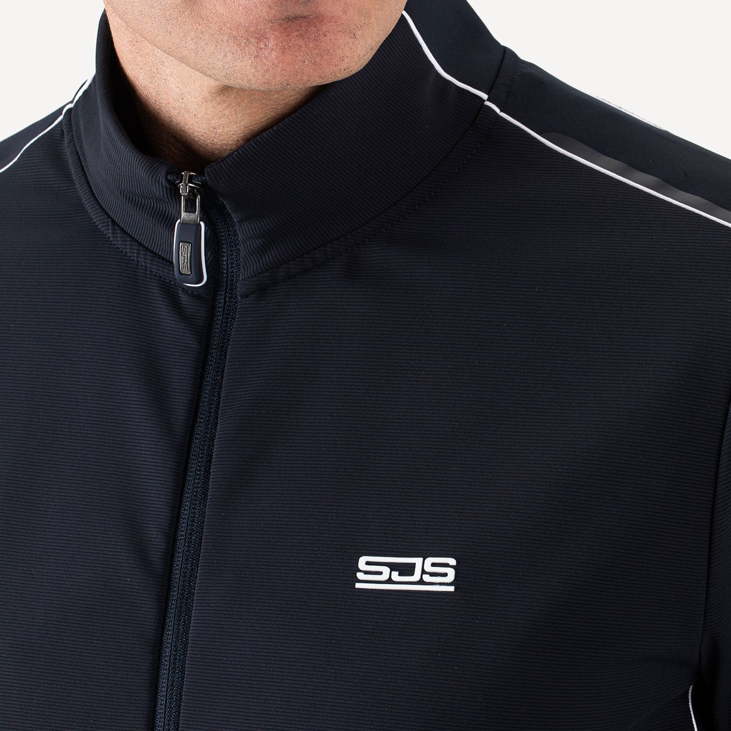 Sjeng Sports Adi Men's Tennis Track Jacket - Dark Blue (3)
