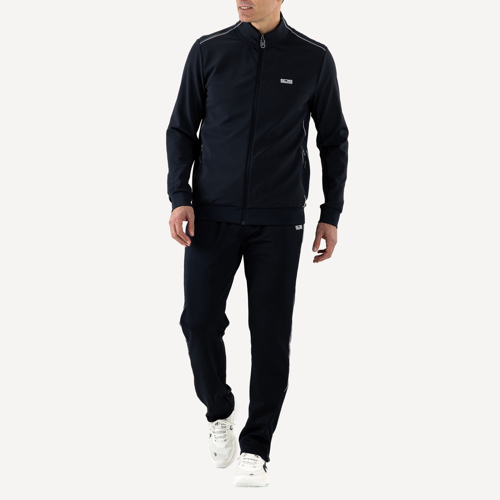 Sjeng Sports Adi Men's Tennis Track Jacket - Dark Blue (6)