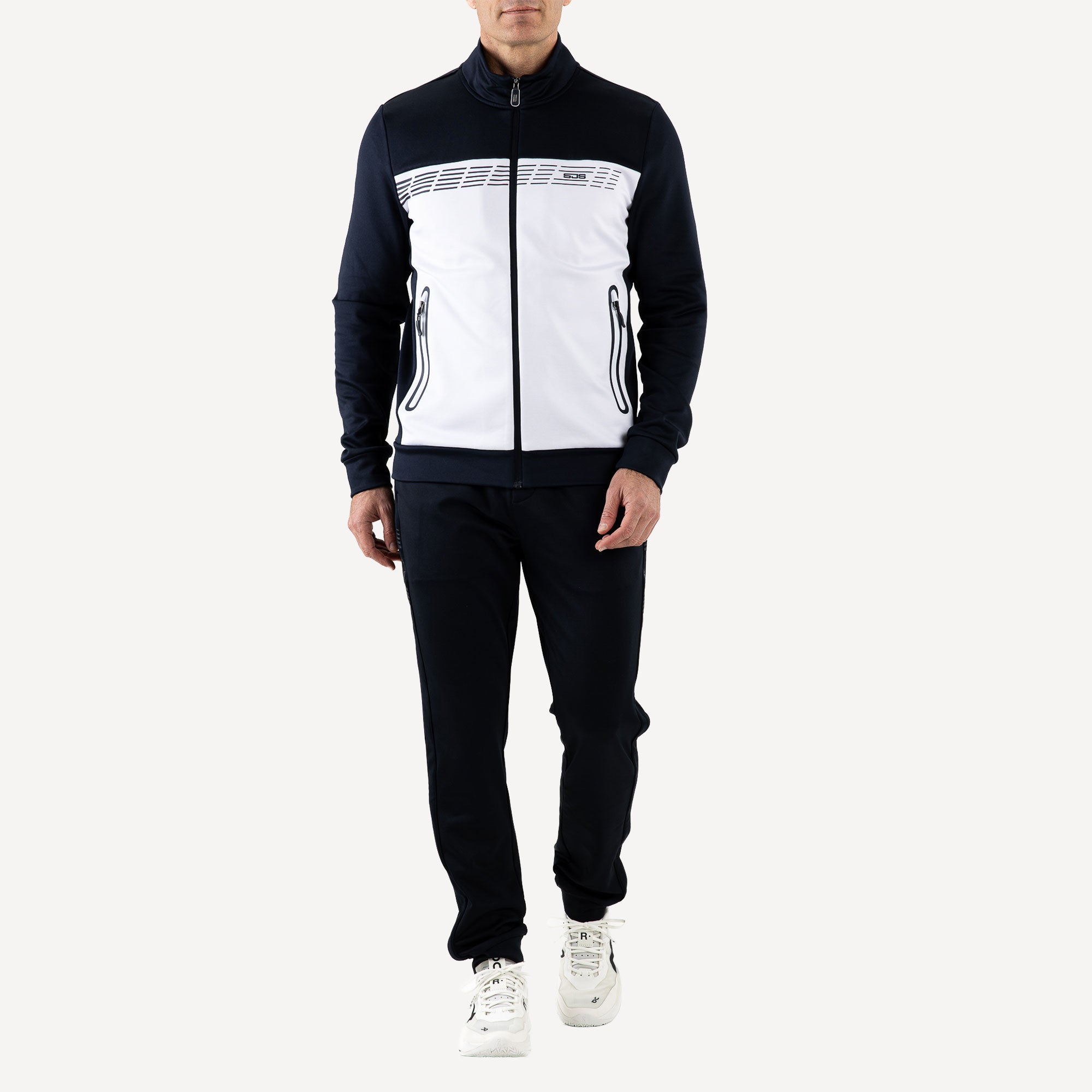 Sjeng Sports Amiro Men's Tennis Track Jacket - Dark Blue (5)