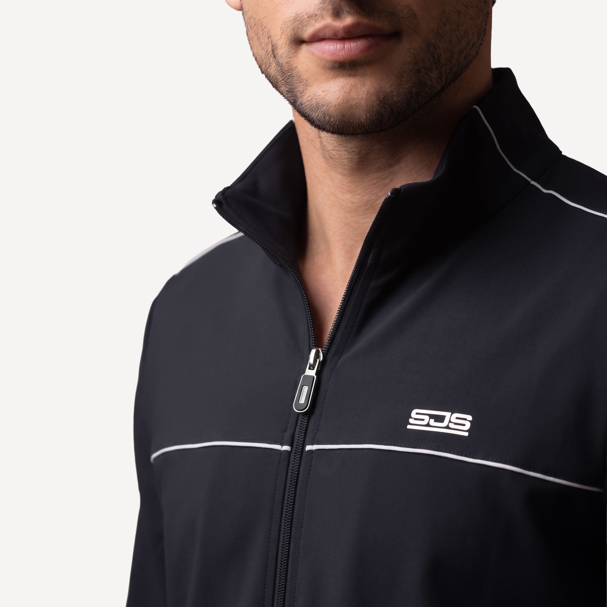 Sjeng Sports Anselm Men's Tennis Jacket - Dark Blue (5)