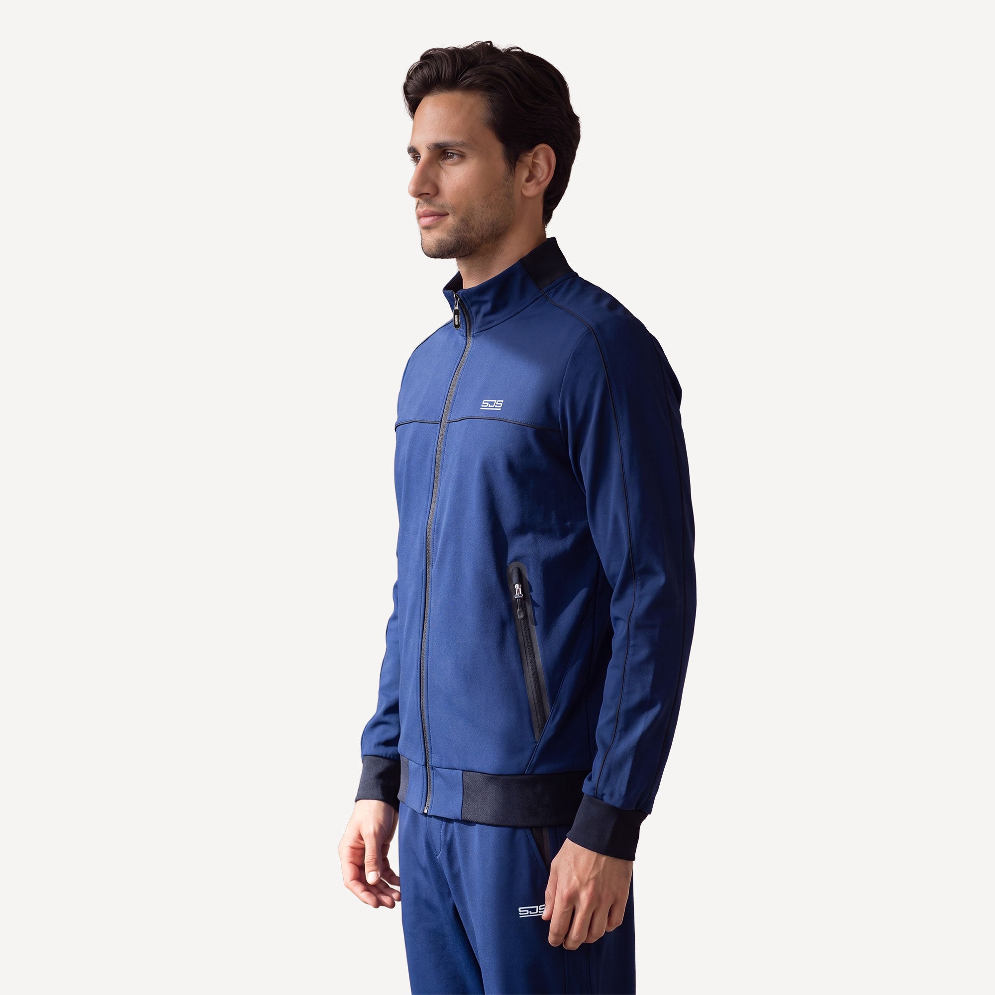 Sjeng Sports Anselm Men's Tennis Jacket - Blue (4)