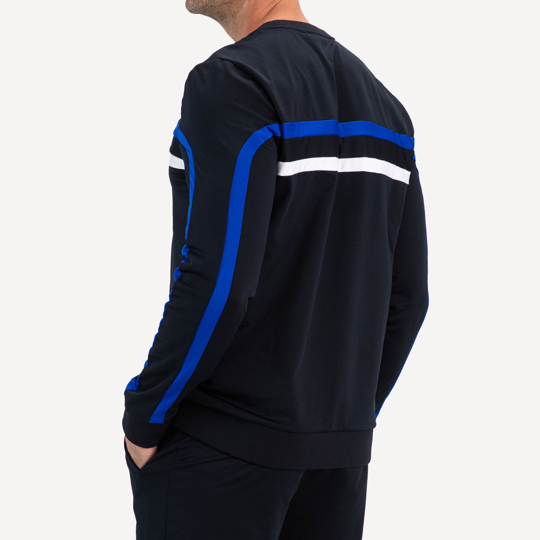 Sjeng Sports Arav Men's Tennis Sweater - Dark Blue (2)