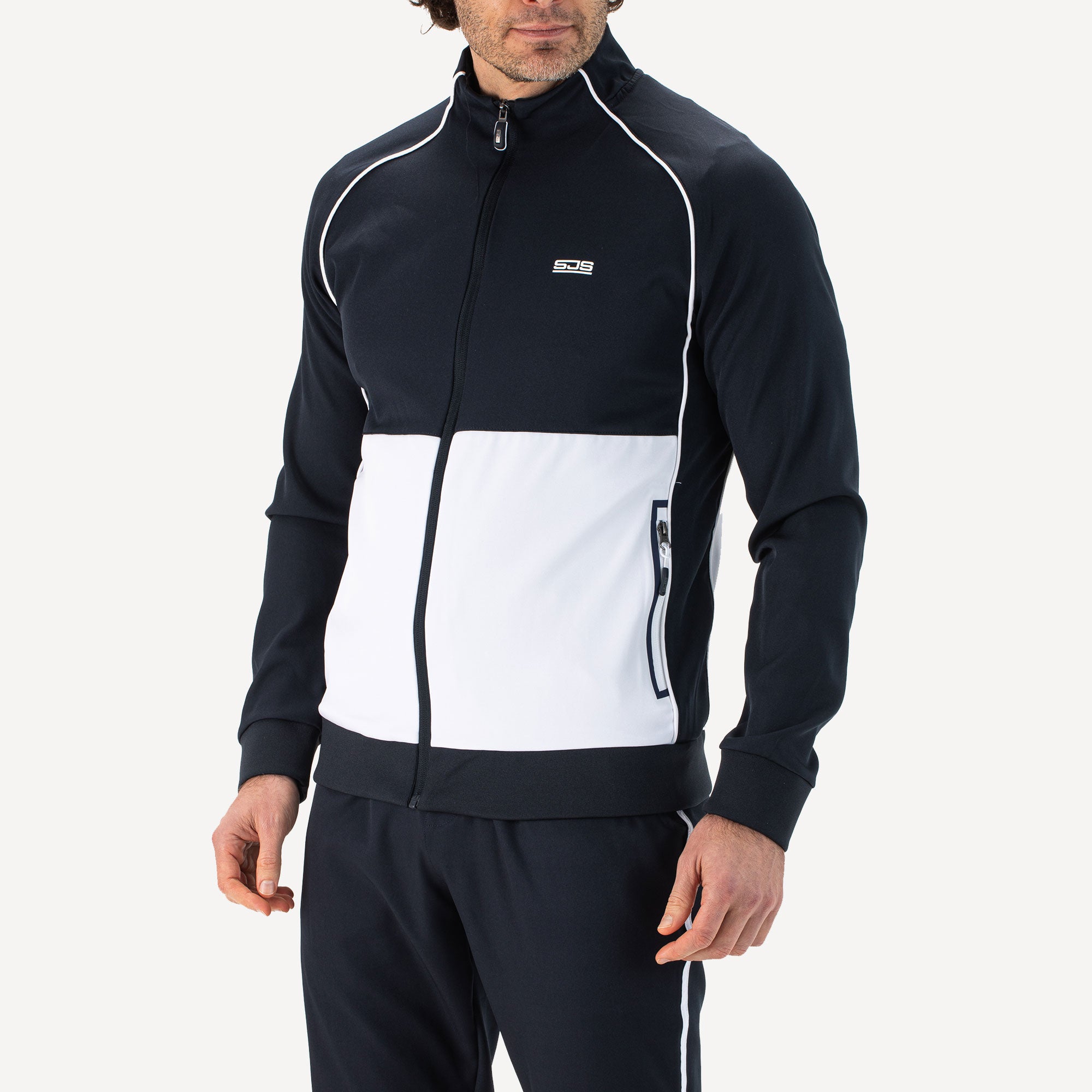 Sjeng Sports Arley Men's Woven Tennis Jacket - White (1)