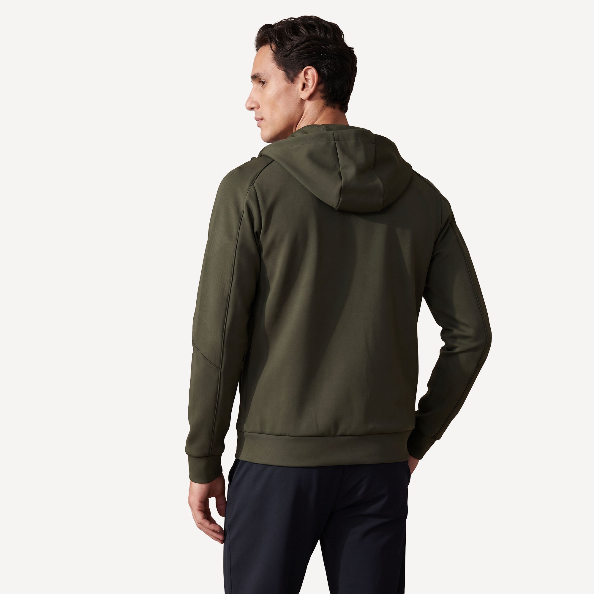 Sjeng Sports Arno Men's Hooded Tennis Jacket - Green (2)