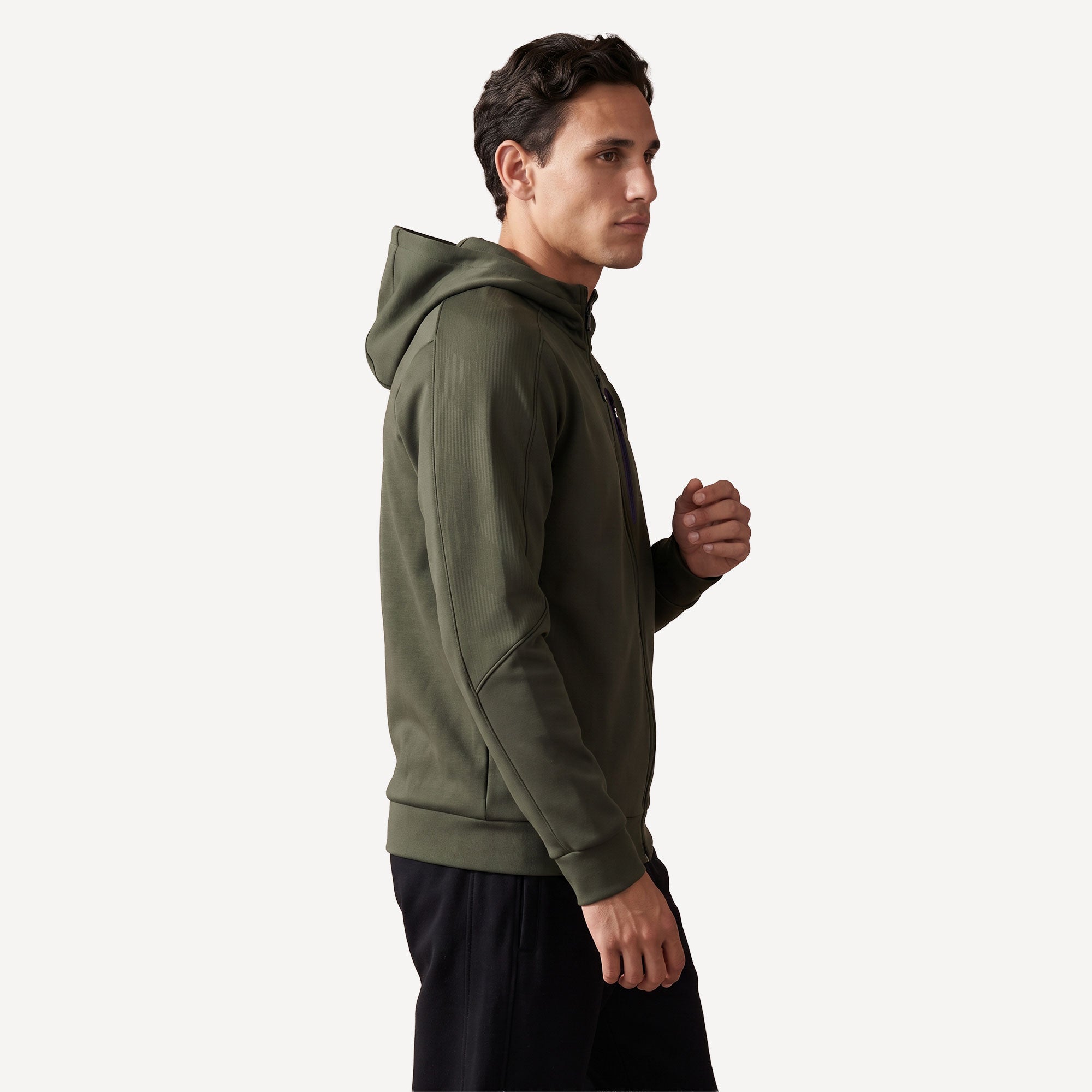 Sjeng Sports Arno Men's Hooded Tennis Jacket - Green (3)