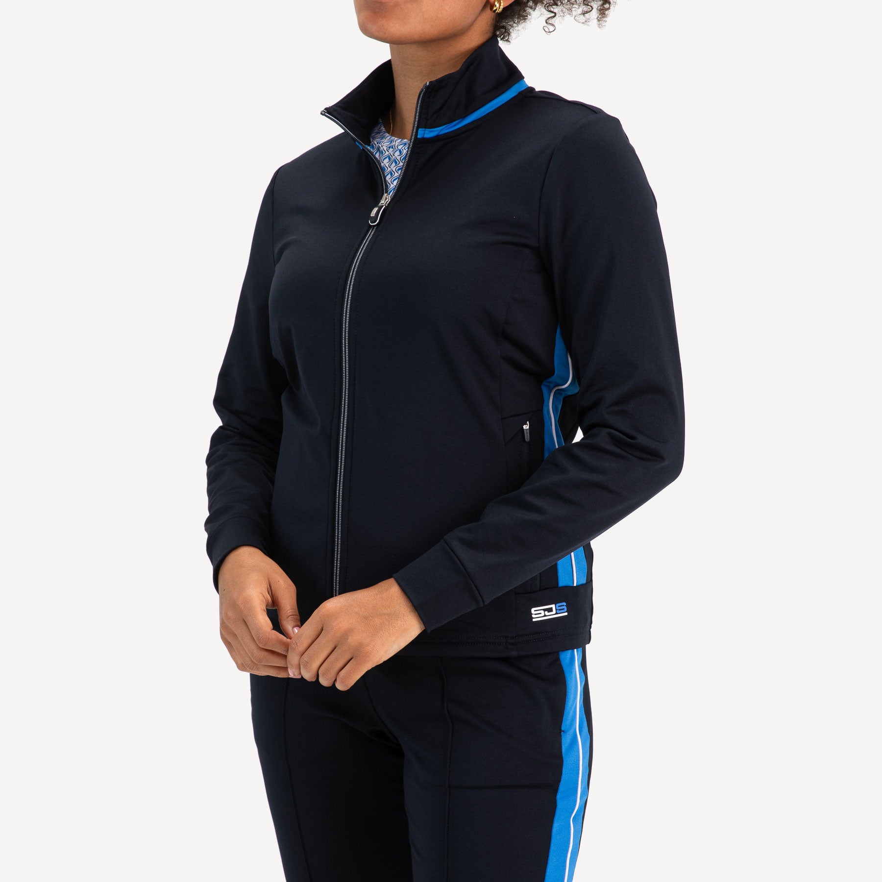 Sjeng Sports Ayliz Women's Tennis Jacket - Dark Blue (1)