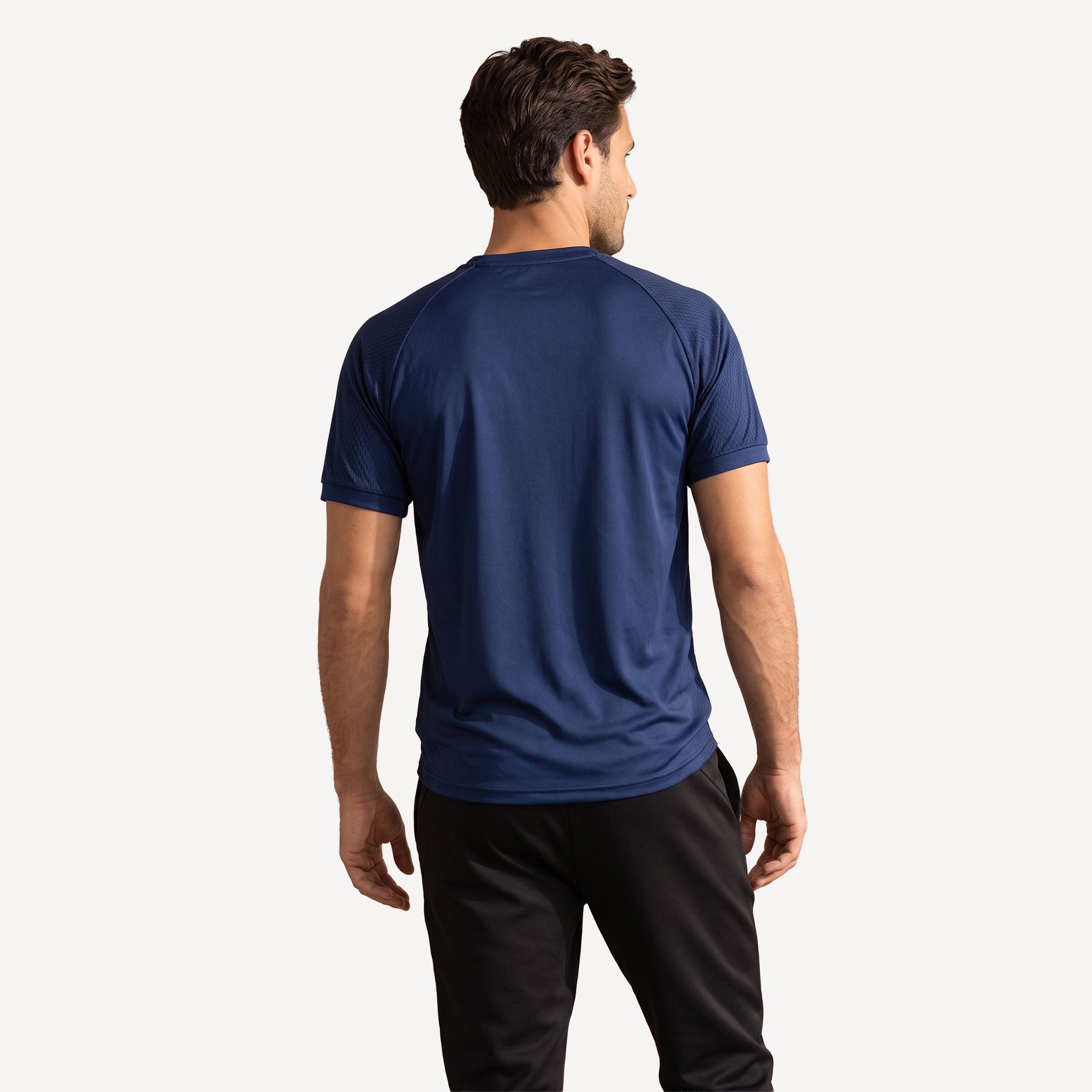 Sjeng Sports Bas Men's Tennis Shirt - Blue (2)