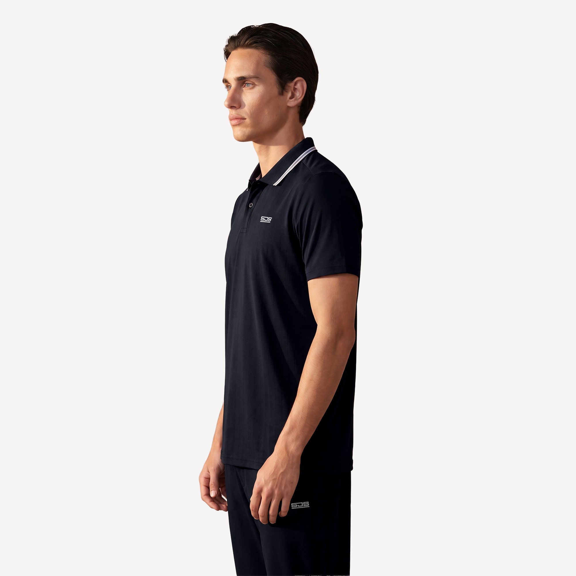 Sjeng Sports Cato Men's Tennis Polo - Dark Blue (4)