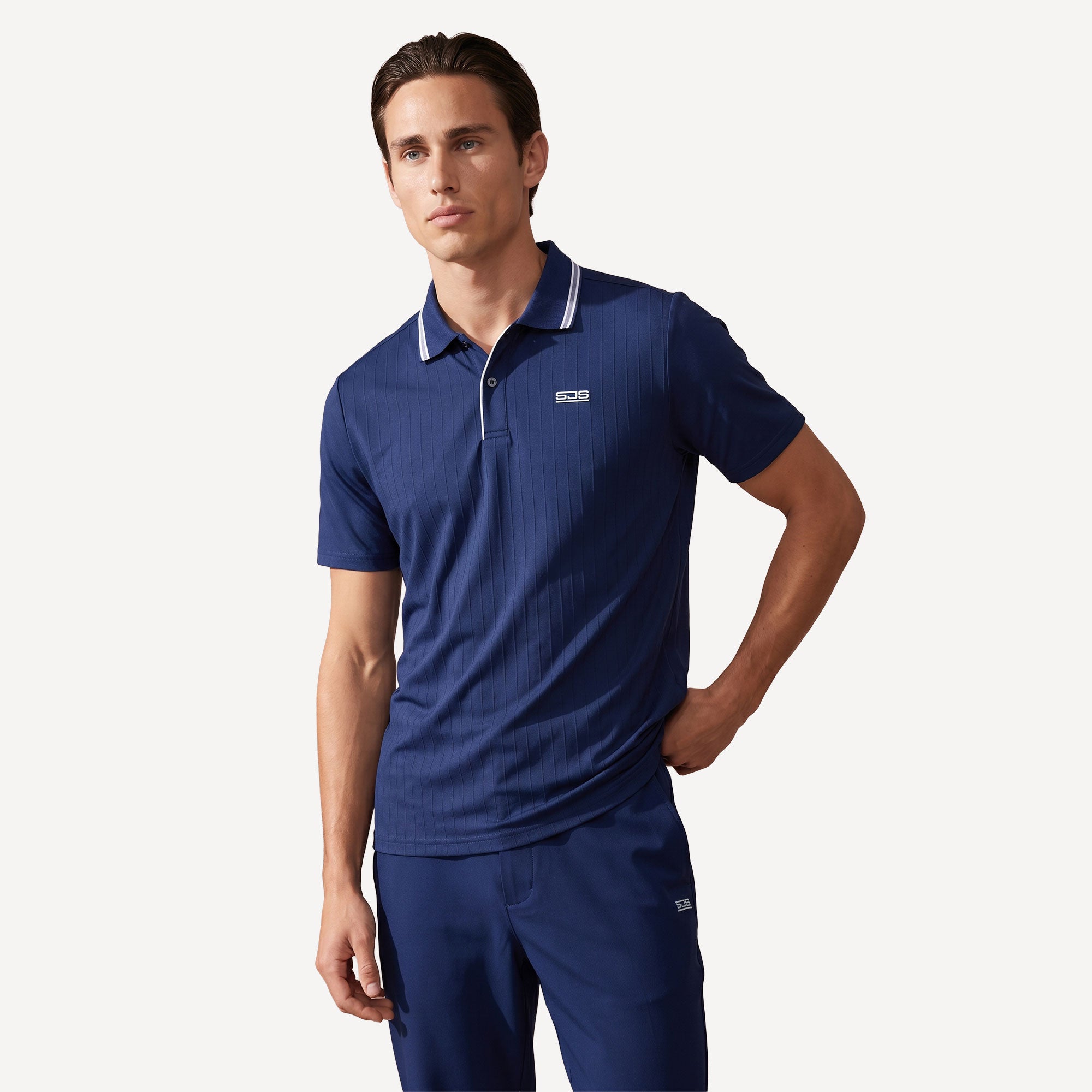 Sjeng Sports Cato Men's Tennis Polo - Blue (1)
