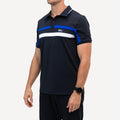 Sjeng Sports Ceder Men's Tennis Polo - Dark Blue (1)