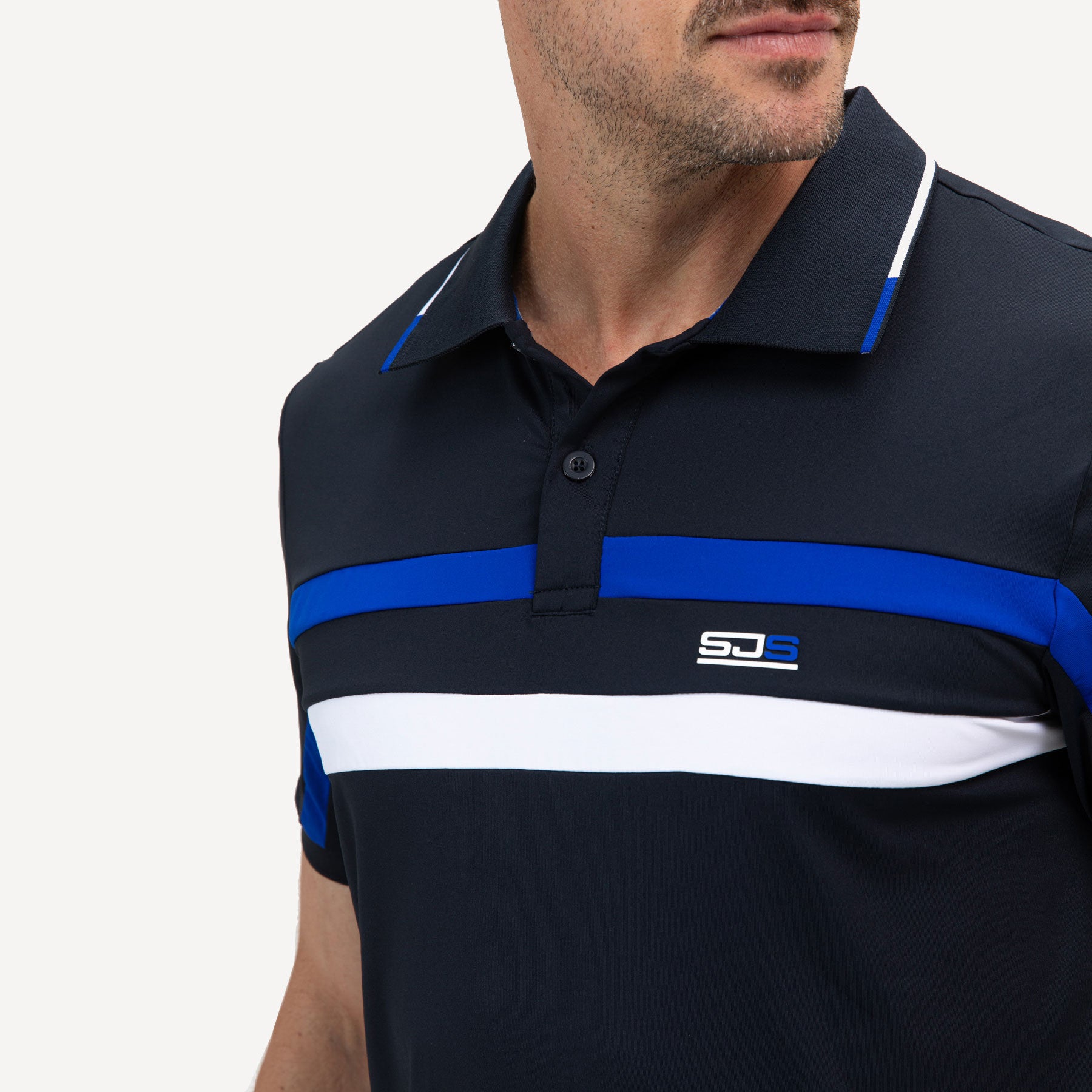 Sjeng Sports Ceder Men's Tennis Polo - Dark Blue (3)