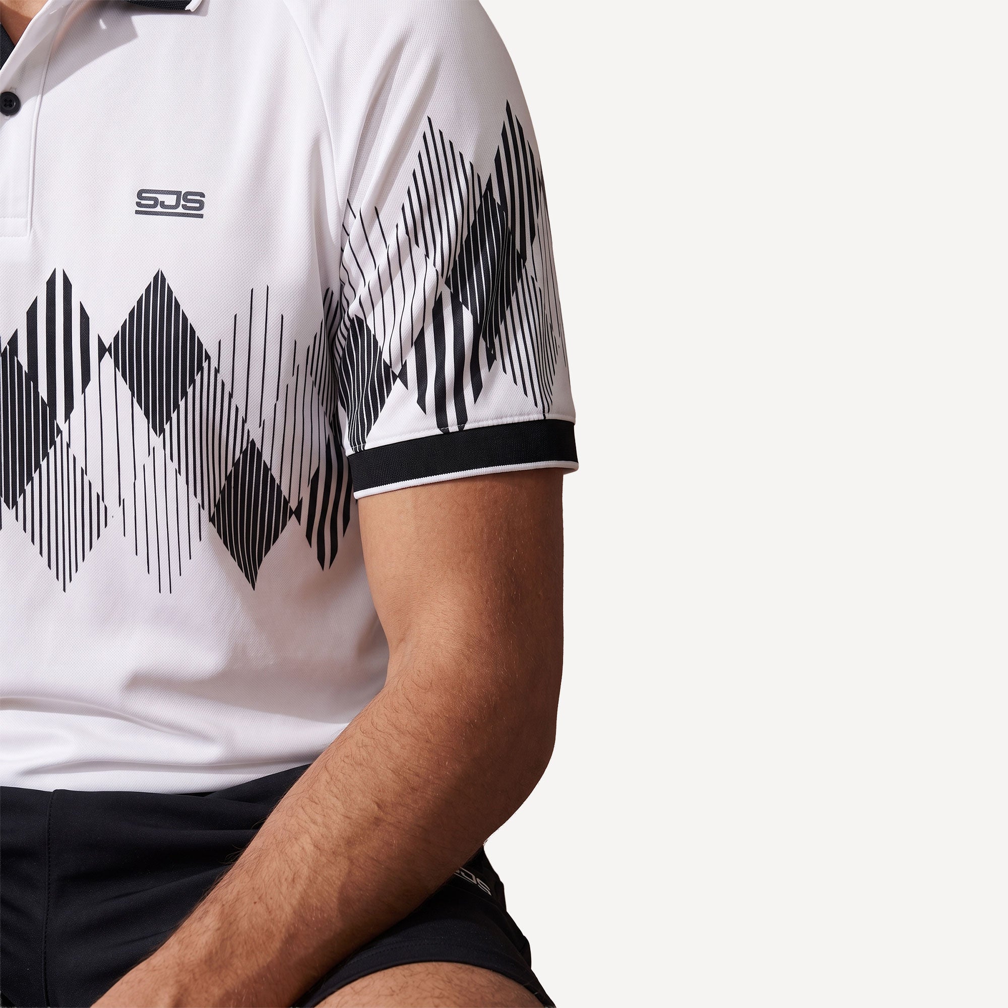 Sjeng Sports Cedric Men's Tennis Polo - White (5)
