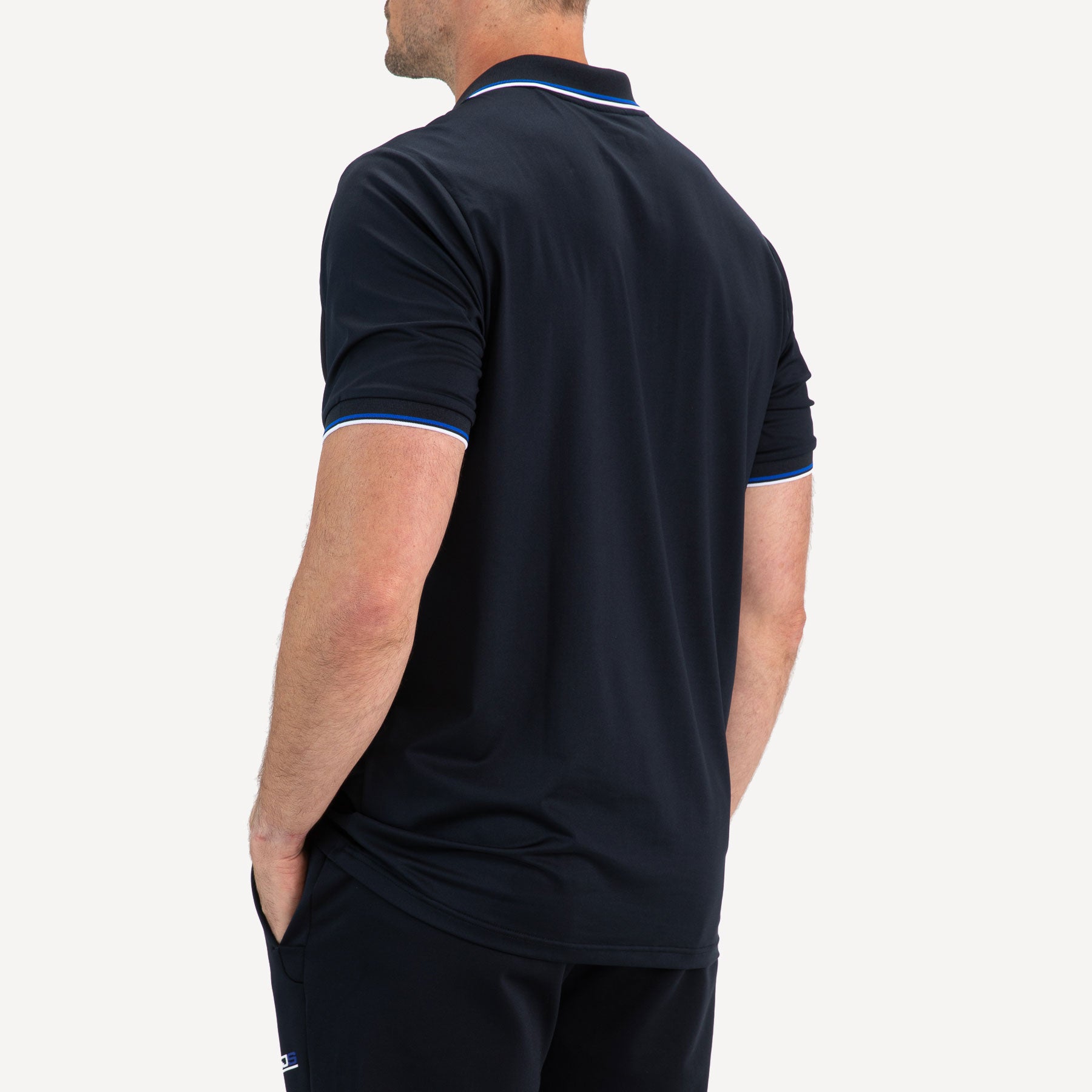 Sjeng Sports Cense Men's Tennis Polo - Dark Blue (2)