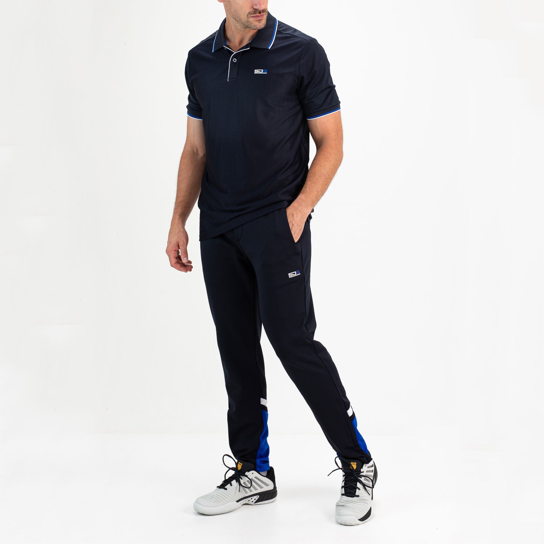 Sjeng Sports Cense Men's Tennis Polo - Dark Blue (4)