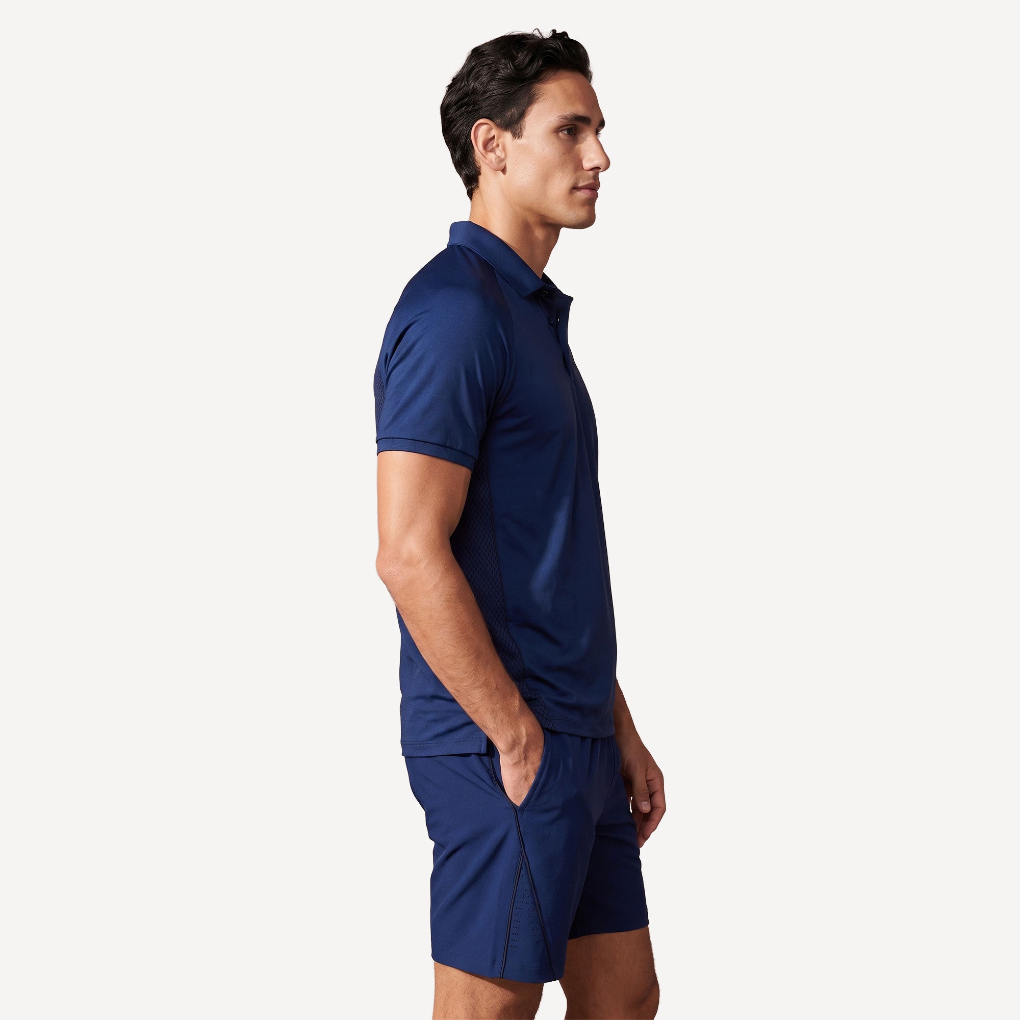 Sjeng Sports Chet Men's Tennis Polo - Blue (3)