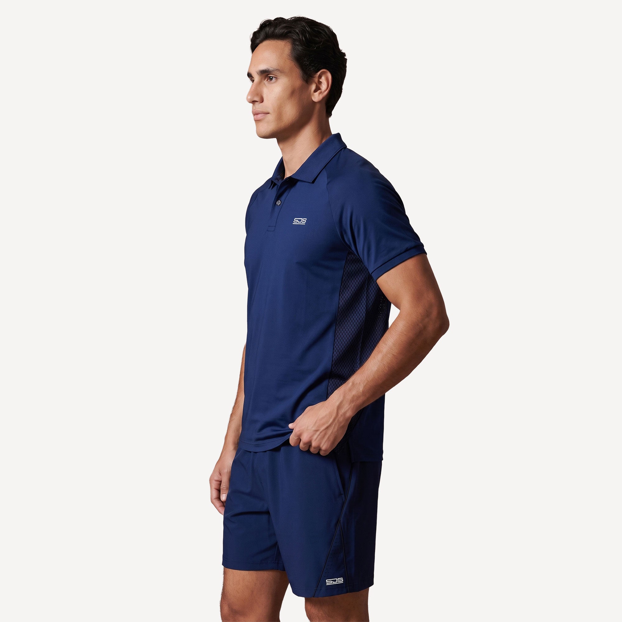 Sjeng Sports Chet Men's Tennis Polo - Blue (4)