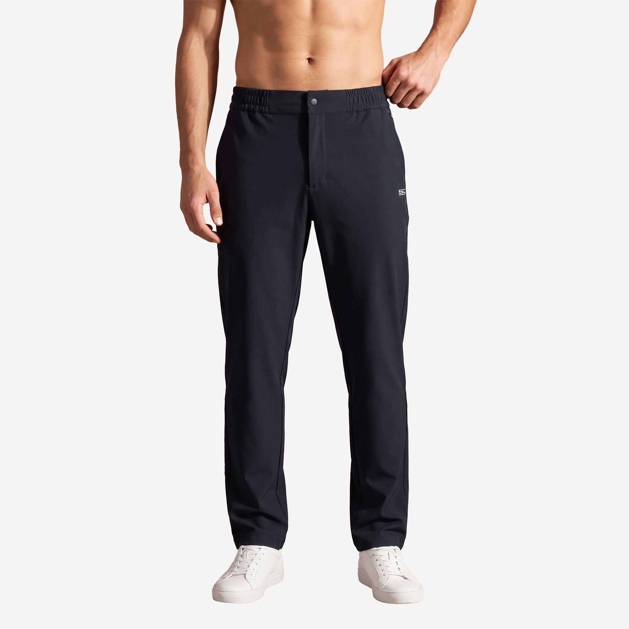 Sjeng Sports Daan Men's Tennis Pants - Dark Blue (1)