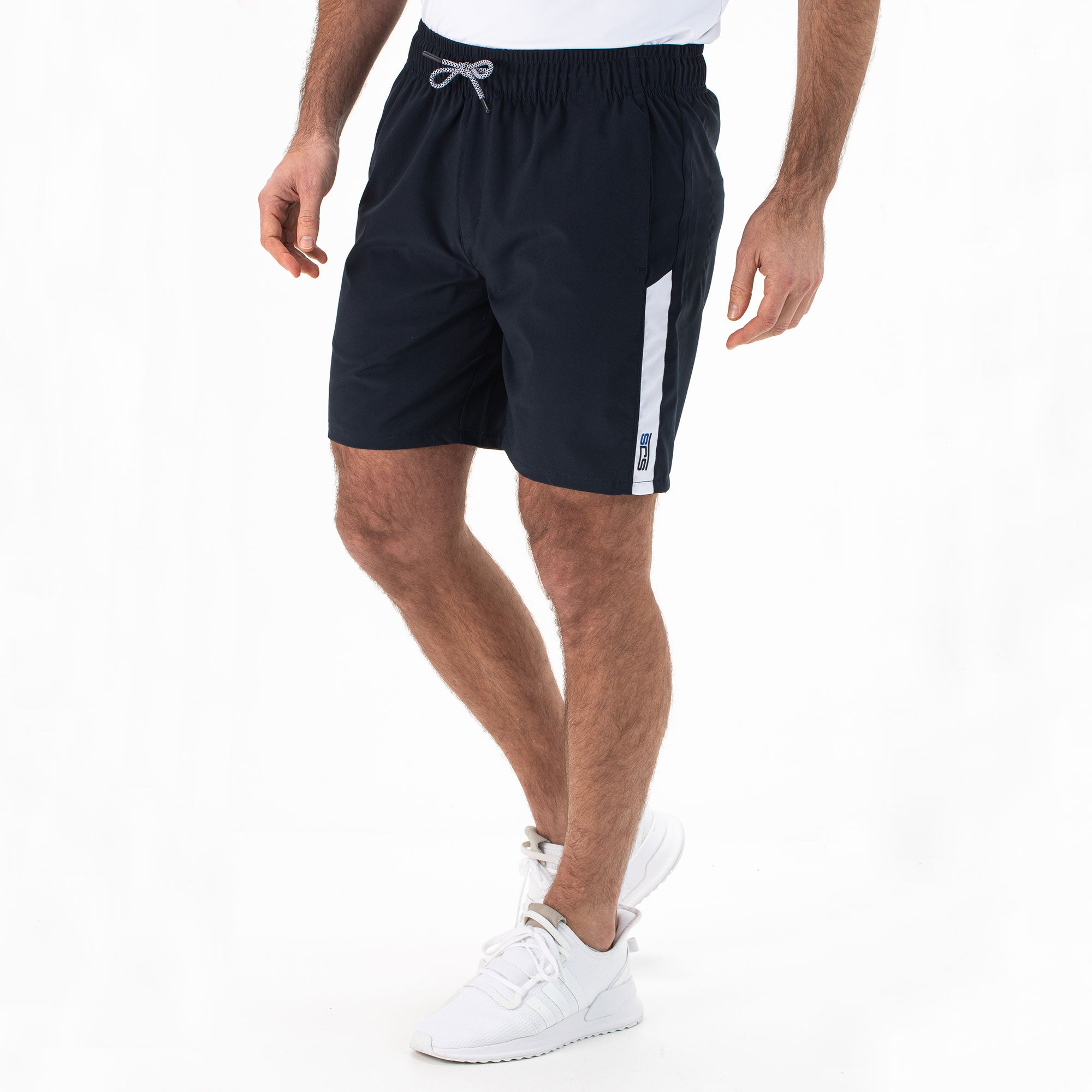 Sjeng Sports Evron Men's Tennis Shorts - Dark Blue (1)