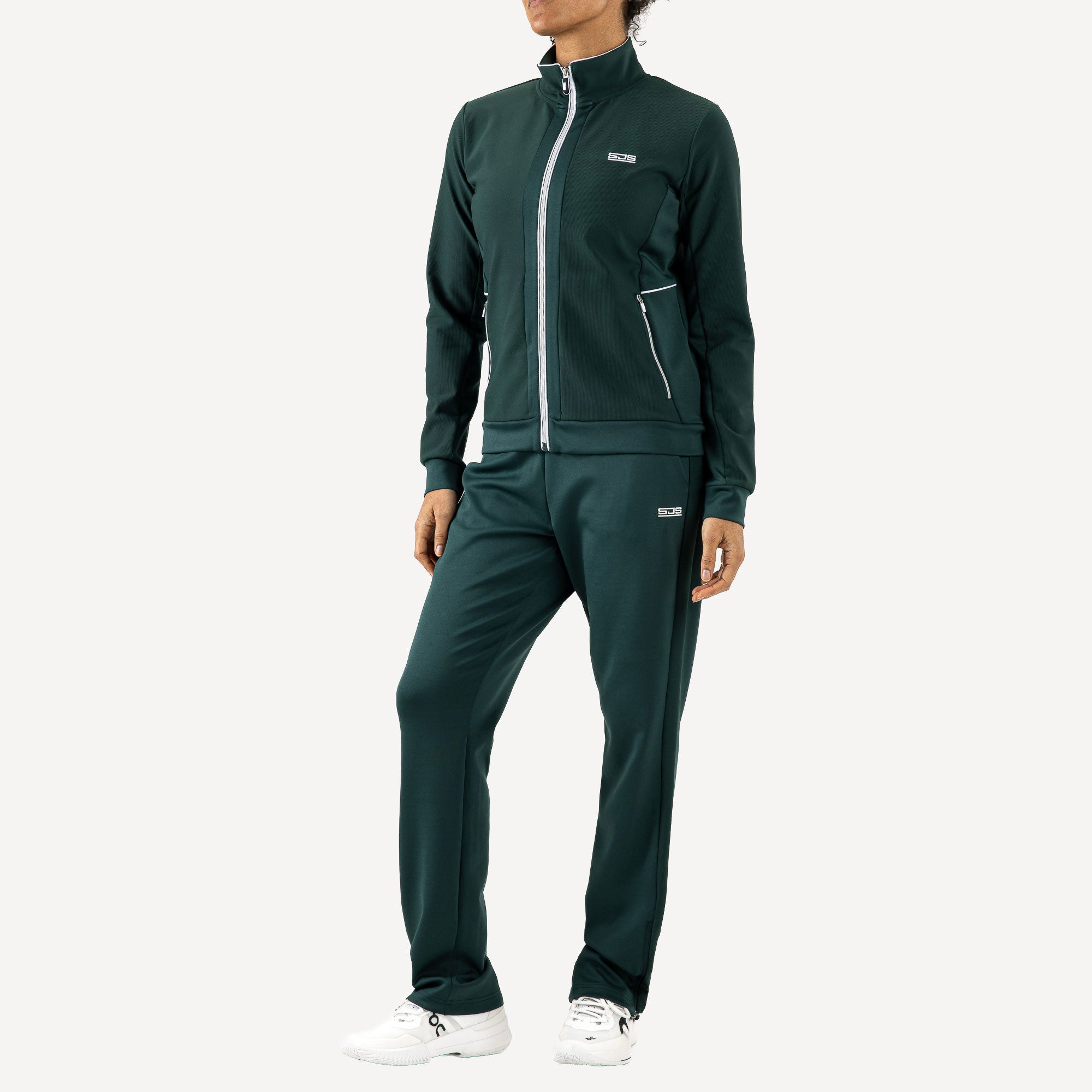 Sjeng Sports Fabiane Women's Tennis Track Jacket - Green (6)
